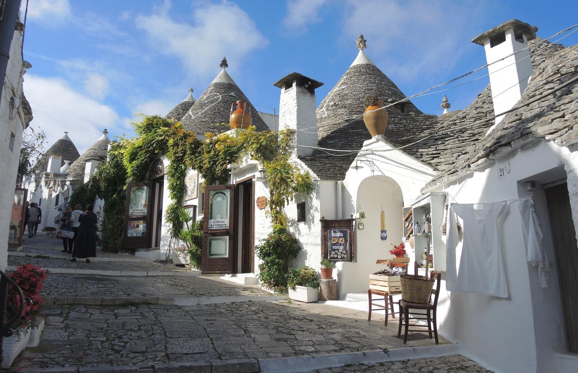 The trulli of Alberobello, Apulia, Italy