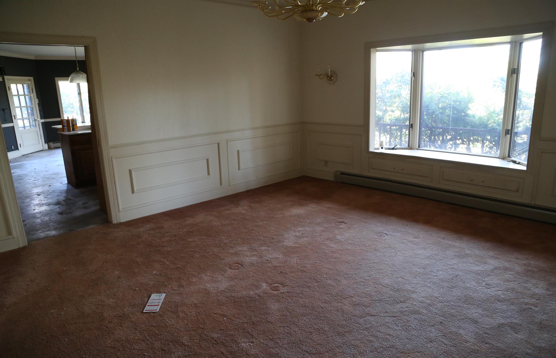 Before: the living room