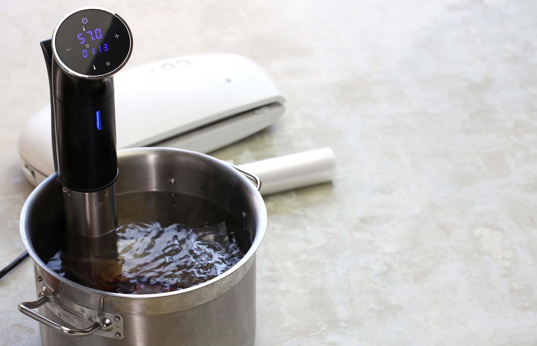 Sous vide cooking