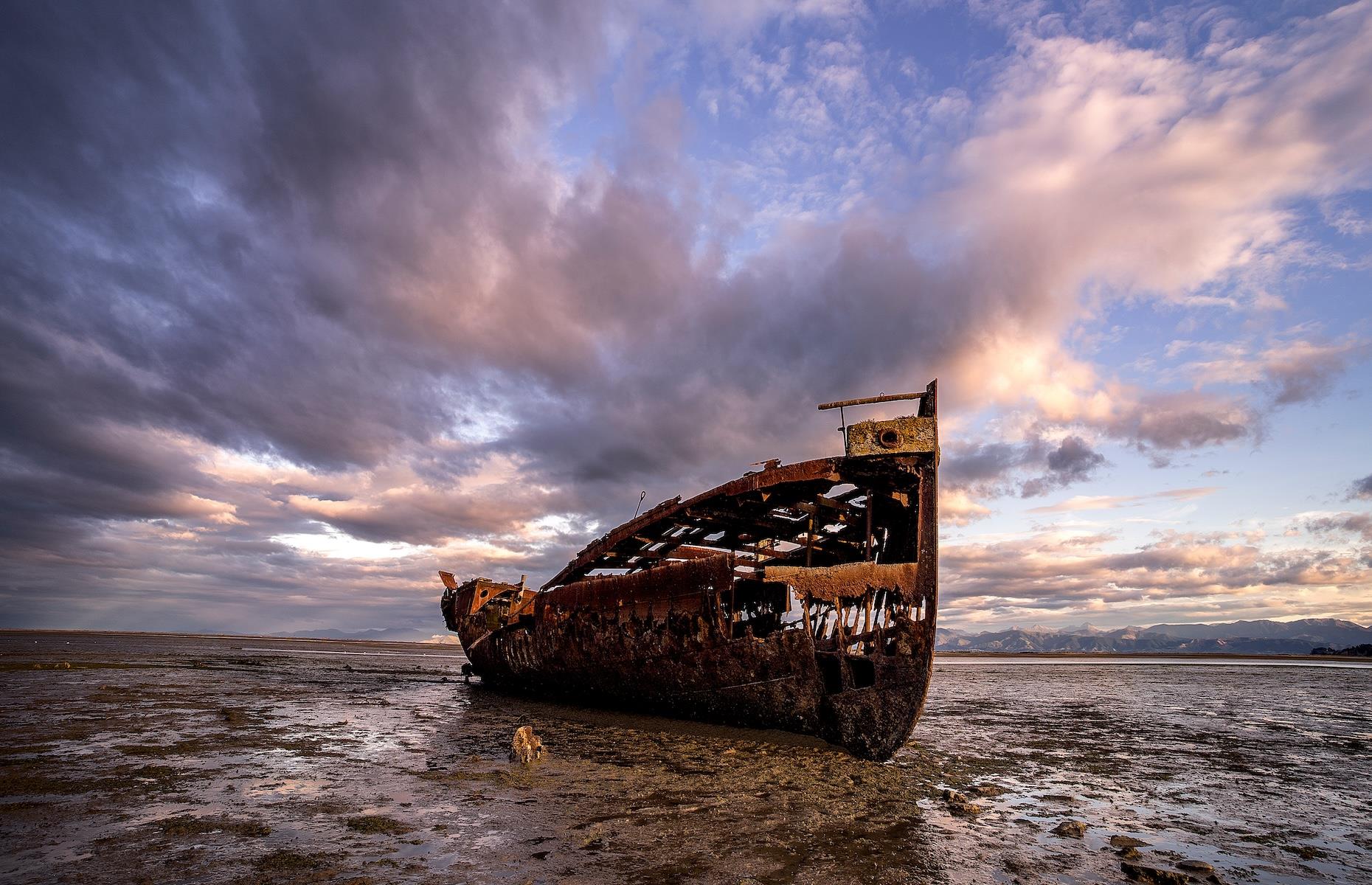 Janie Seddon shipwreck, Motueka 