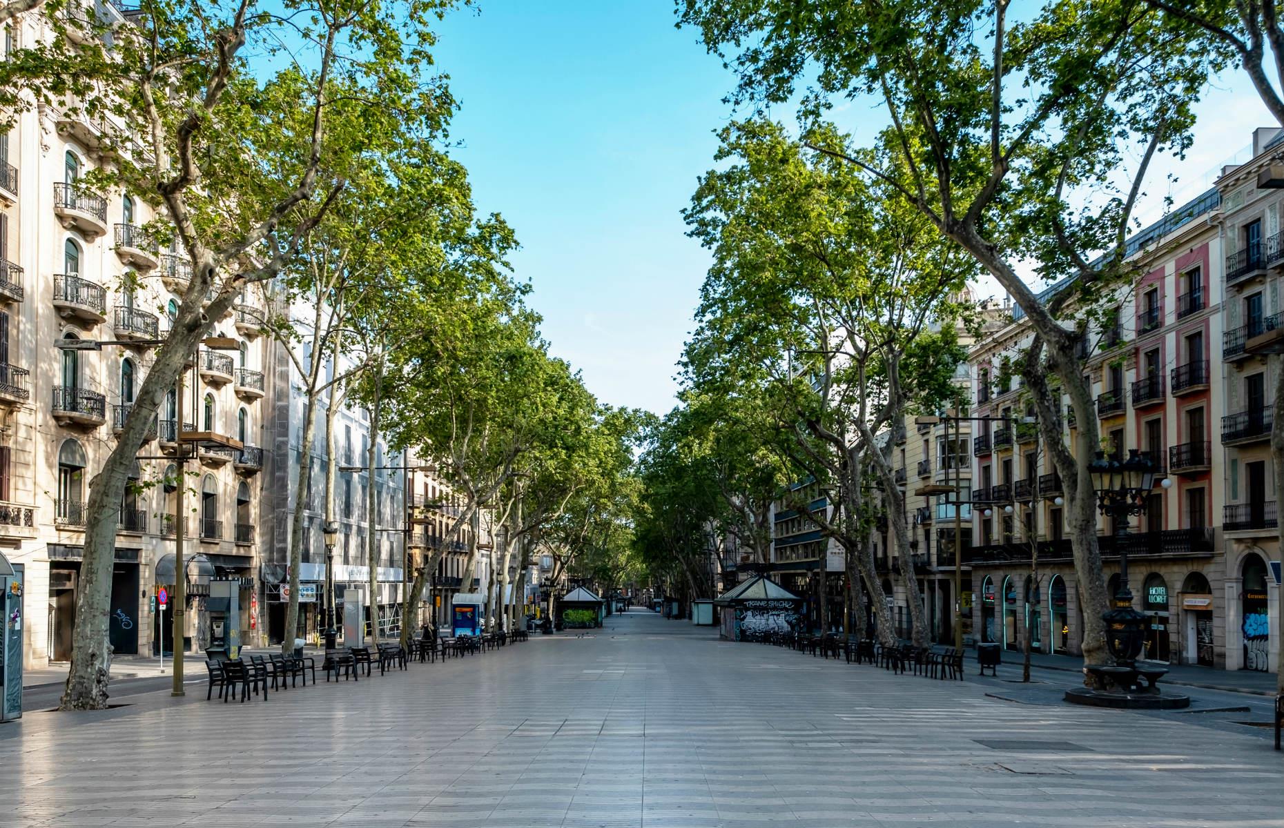 La Rambla, Barcelona, Spain