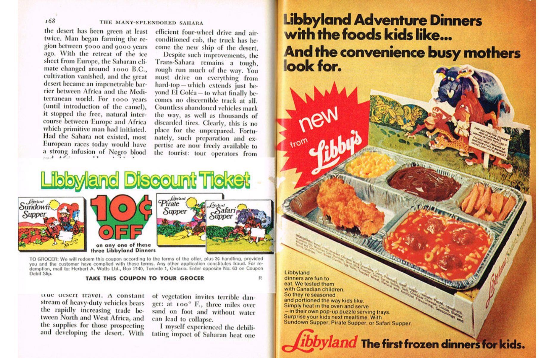1970s: Libbyland Dinners