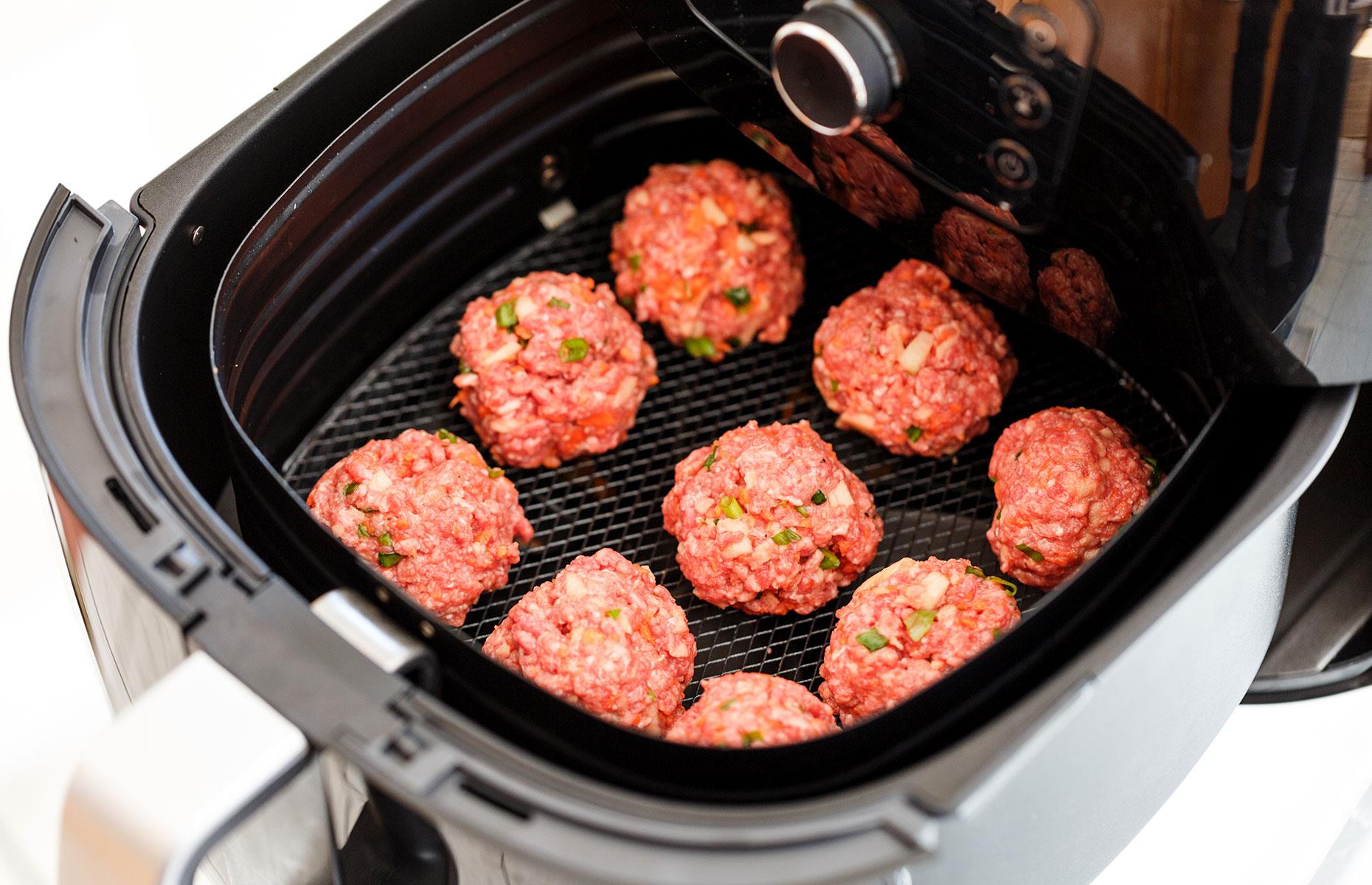 30. Food sticks to the air fryer