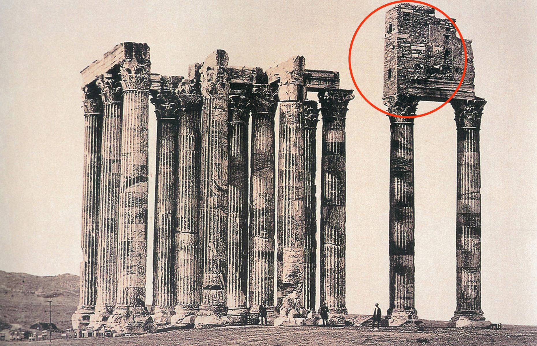 Tempel des Zeus, Athen, Griechenland
