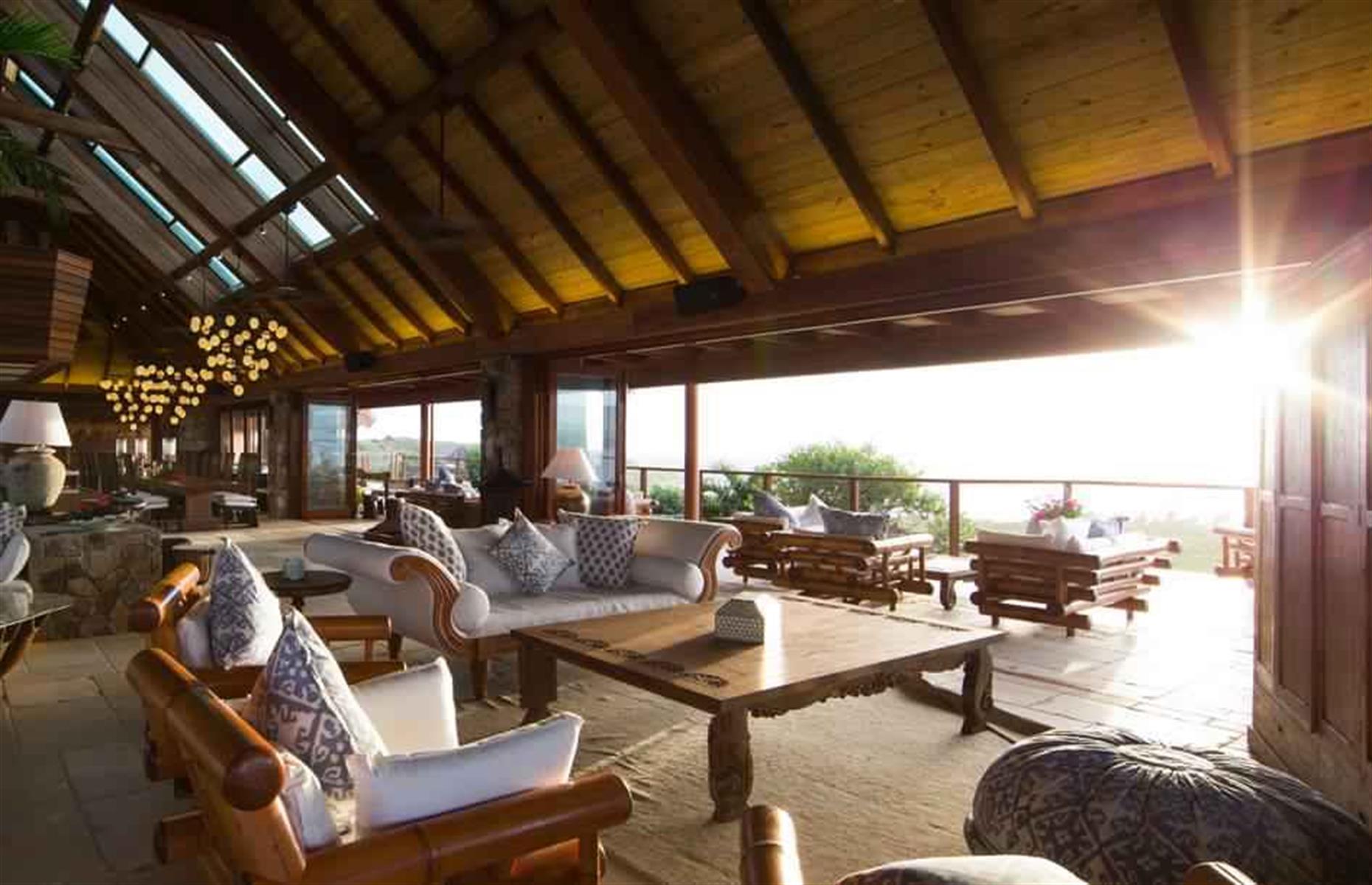 Richard Branson's private paradise, Necker Island, British Virgin Islands 