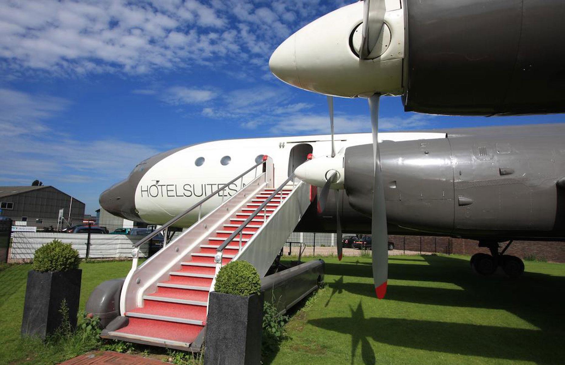 The Airplane Suite at Teuge Airport, Netherlands – from $388 (£309) a night 