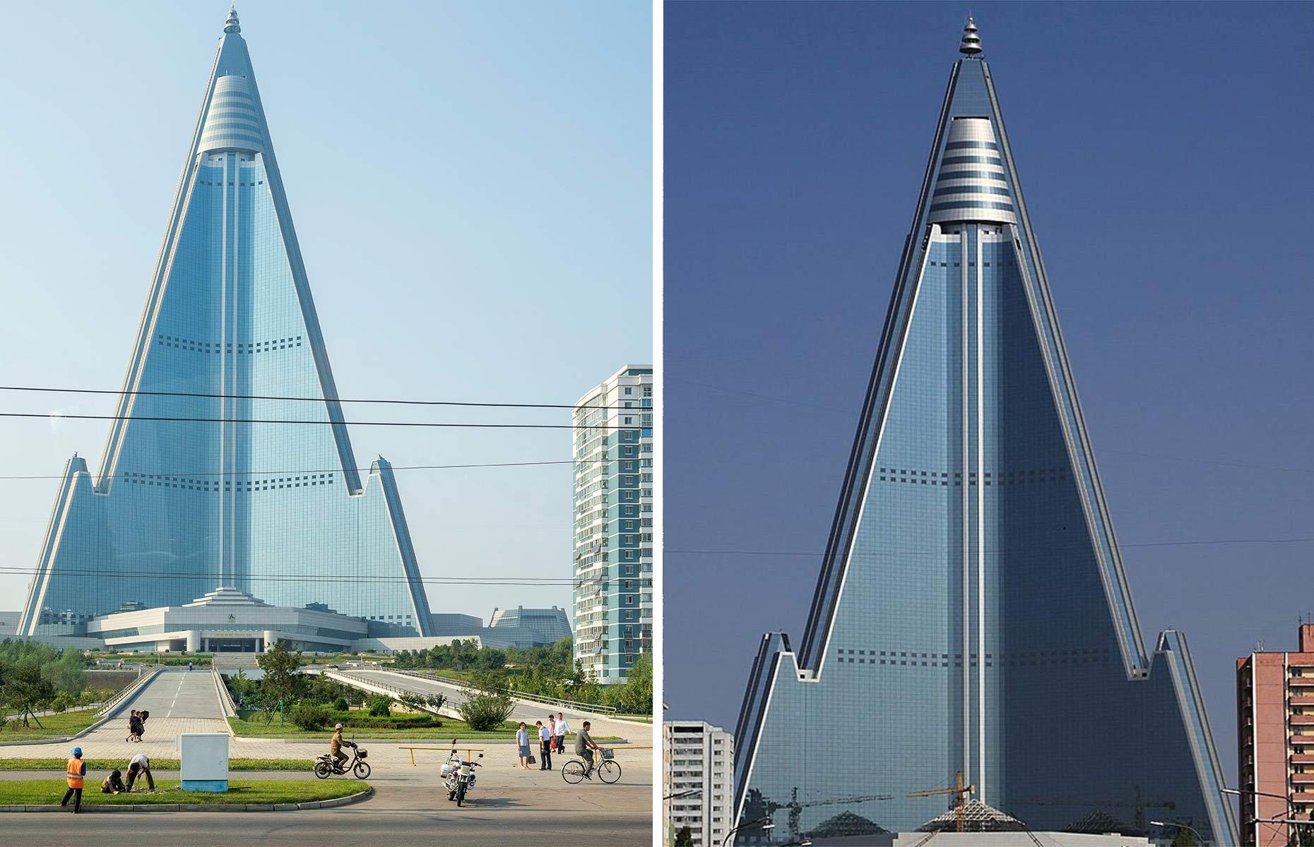 Hotel Ryugyong: uno de los edificios desocupados más altos del mundo