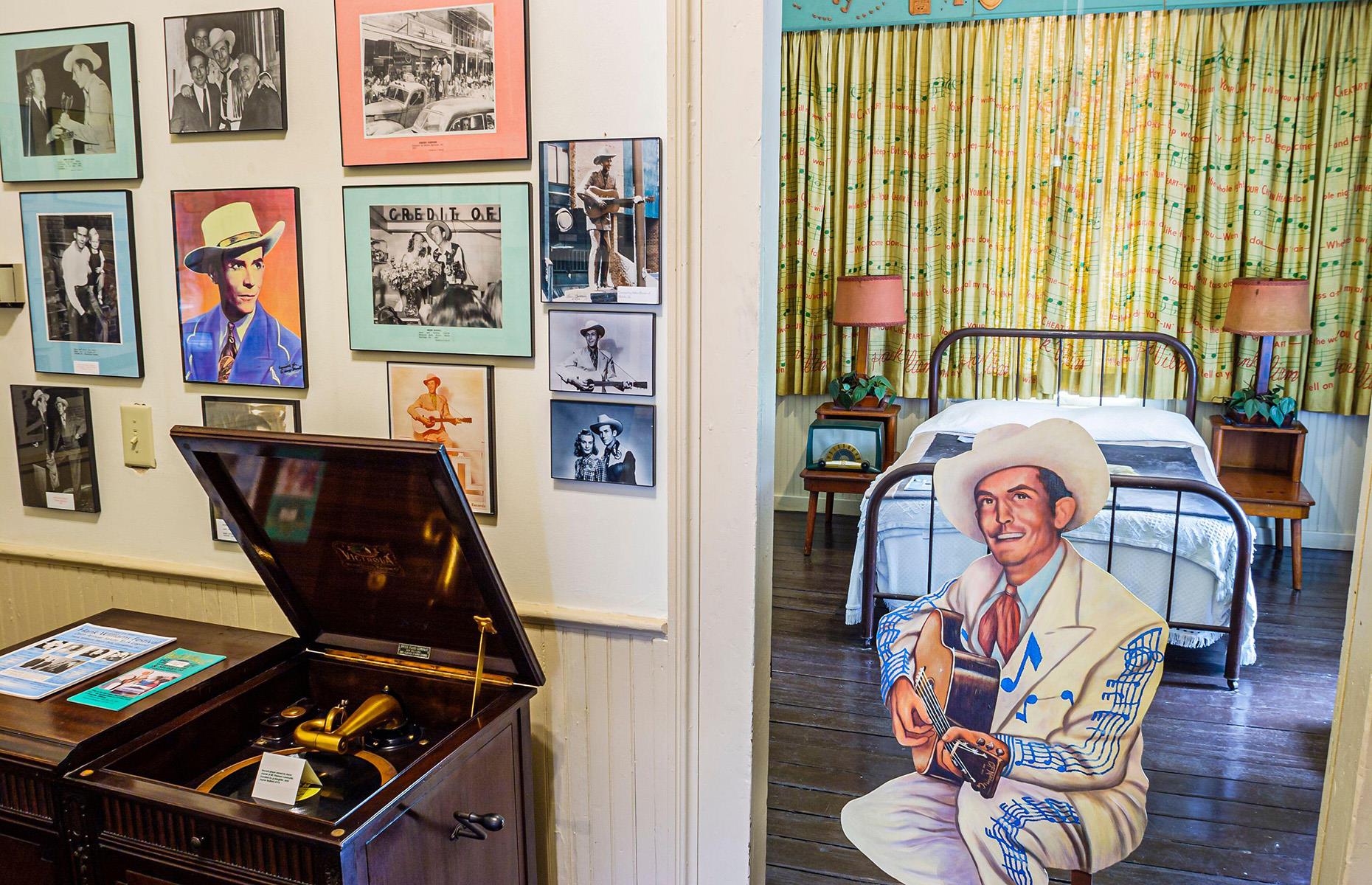 Hank Williams's childhood home, Alabama, USA