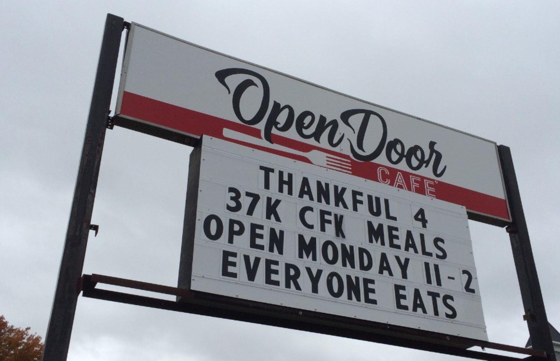 23. Open Door Cafe, Wytheville, Virginia, USA