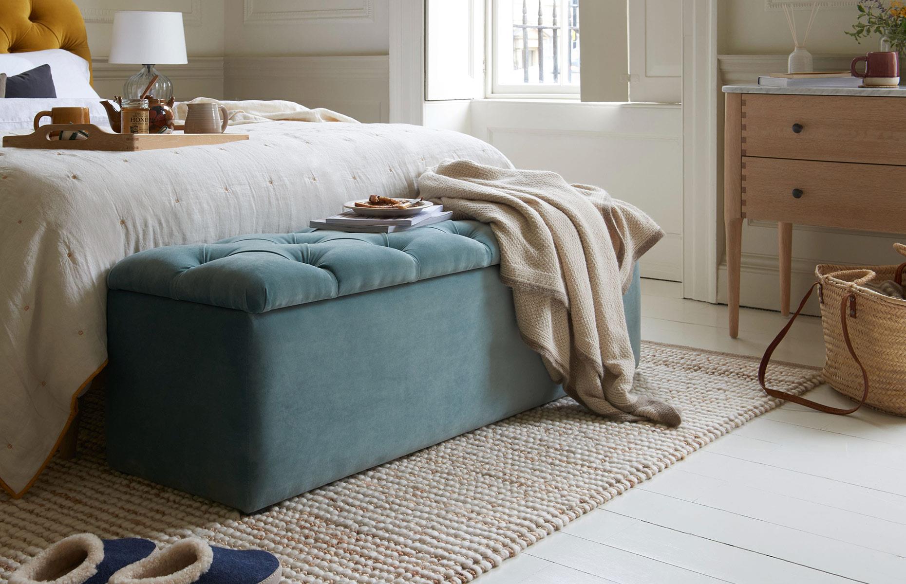 Opt for an ottoman