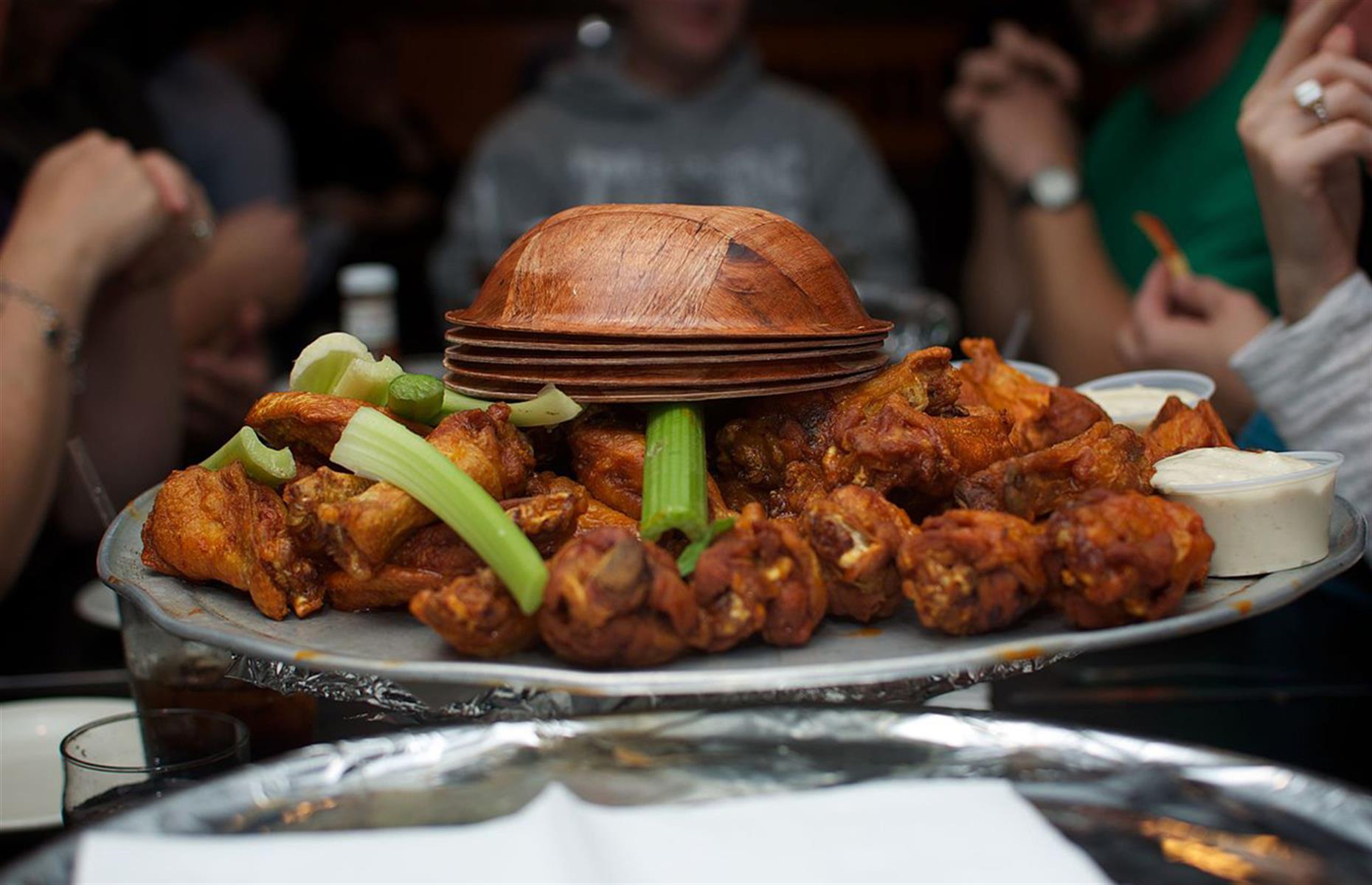 17. Buffalo wings