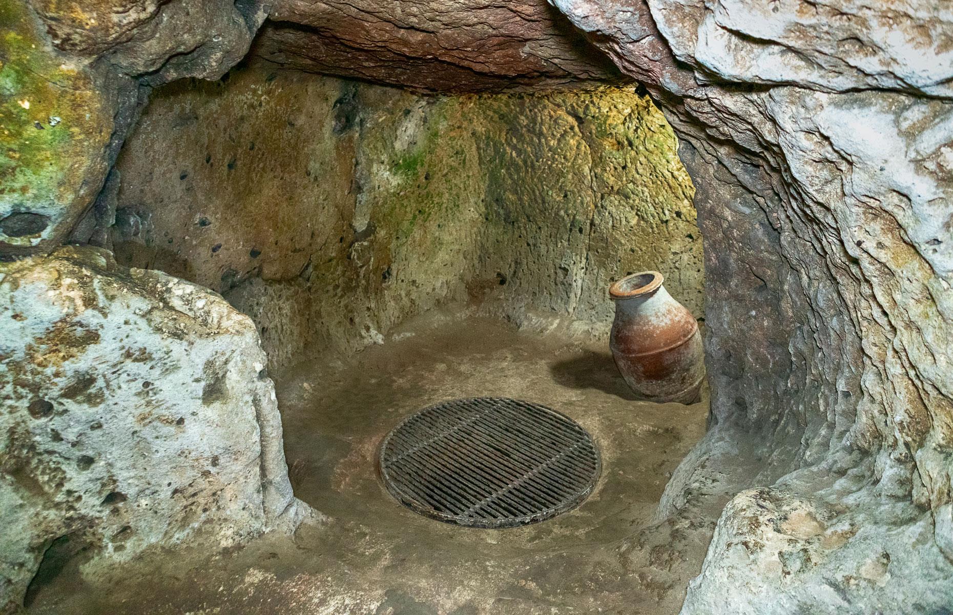 Derinkuyu Underground City's olive oil production