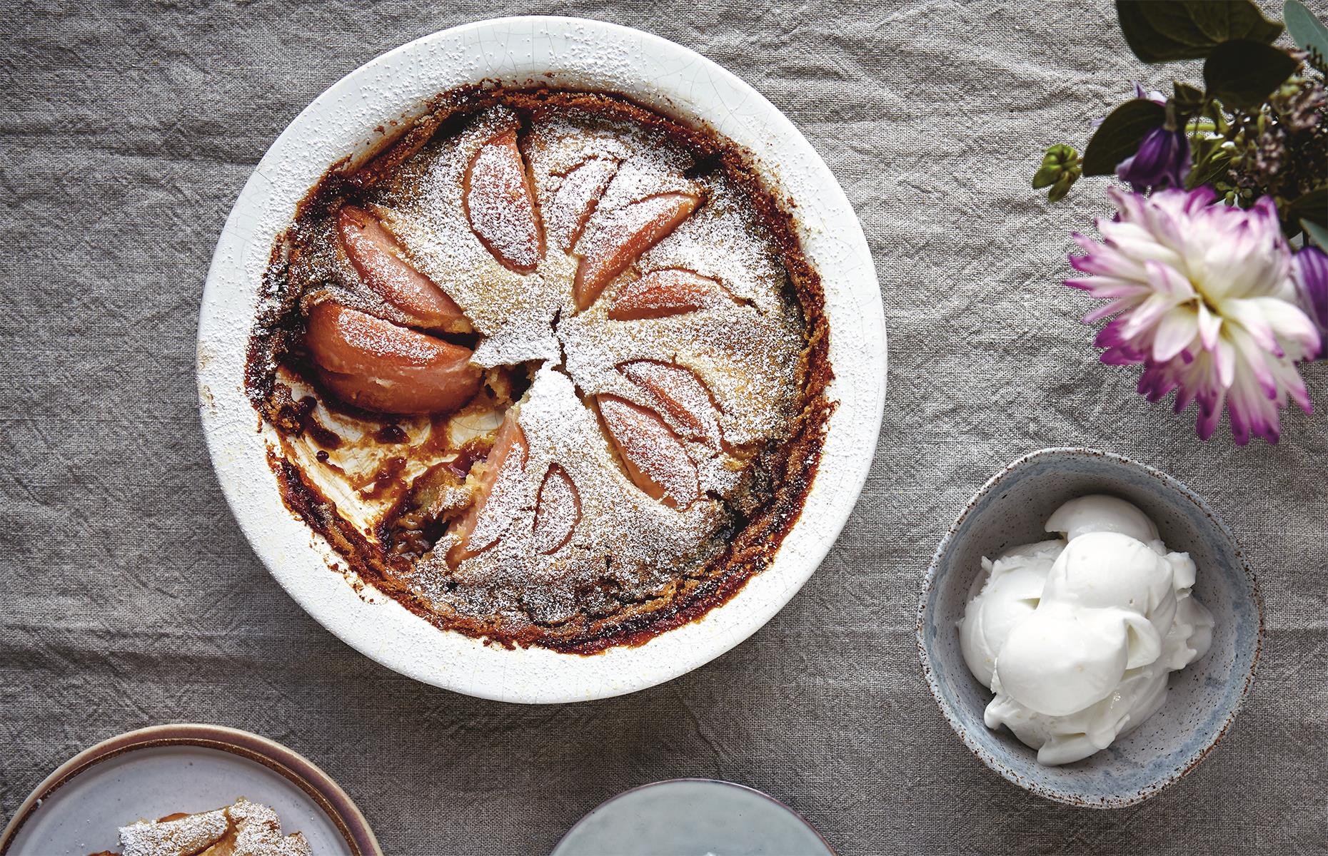28. Quince clafoutis