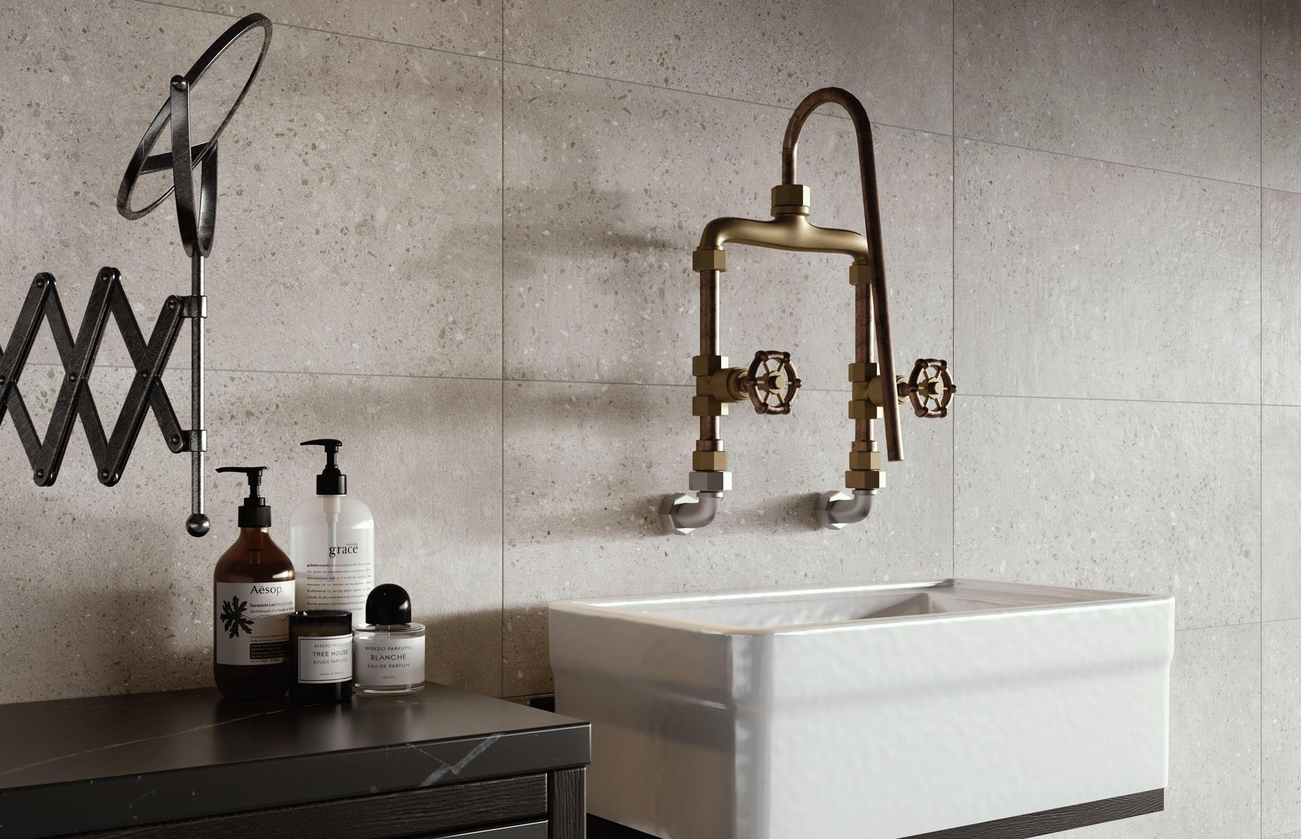 Go back to basics in the bathroom 