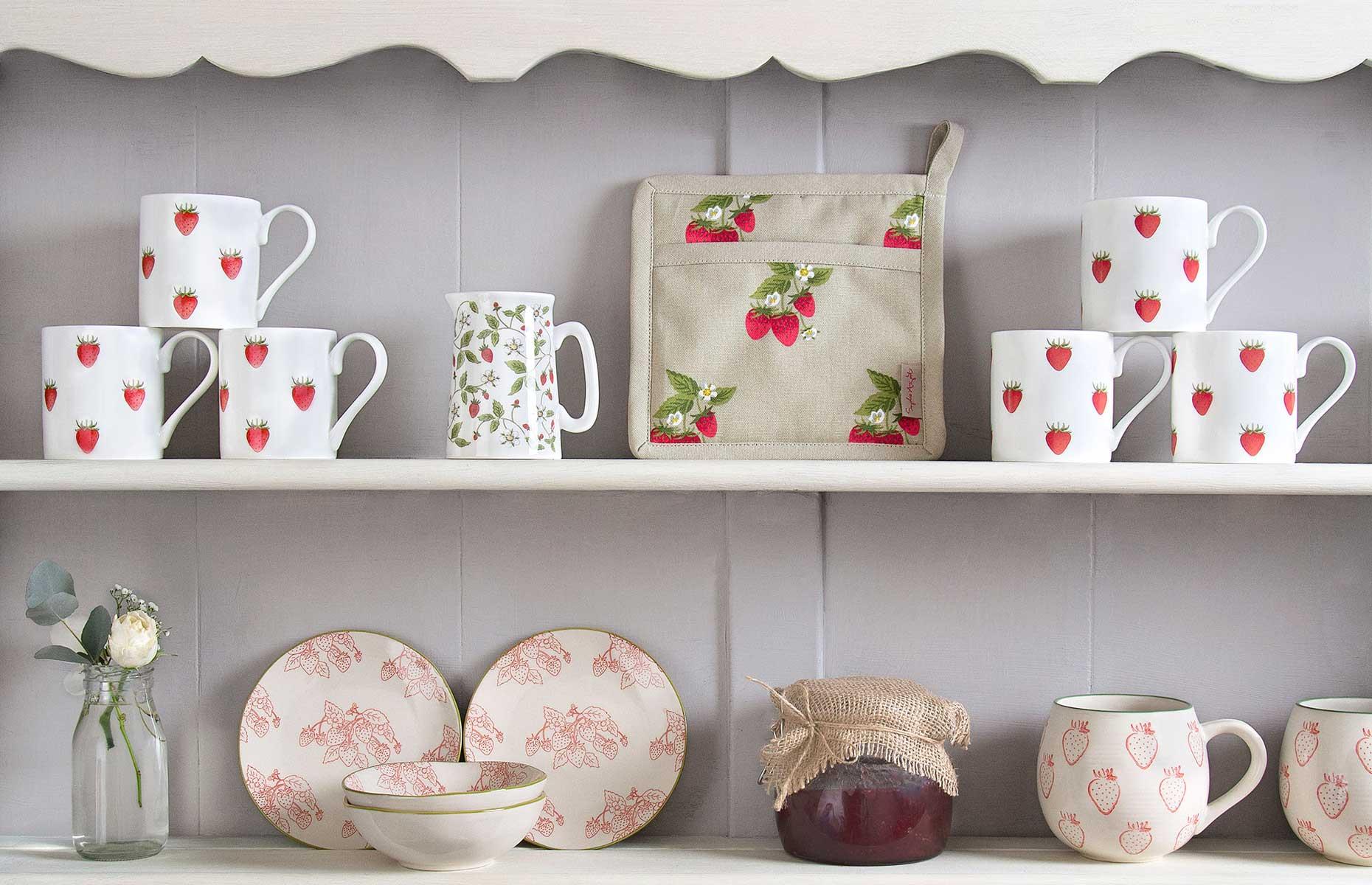 Display country inspired china