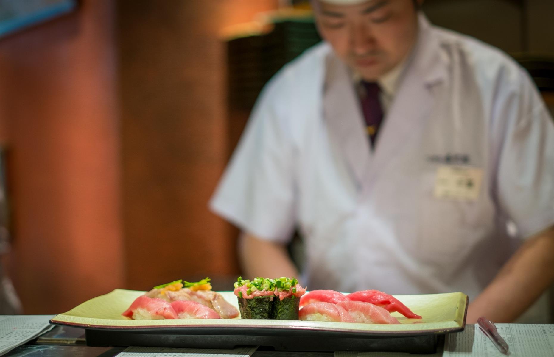 2. Try the world’s best sushi in Tokyo