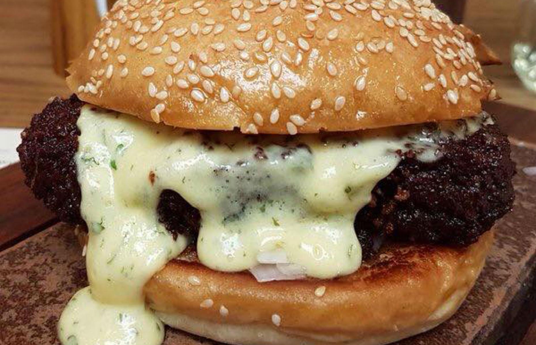 Fried burger
