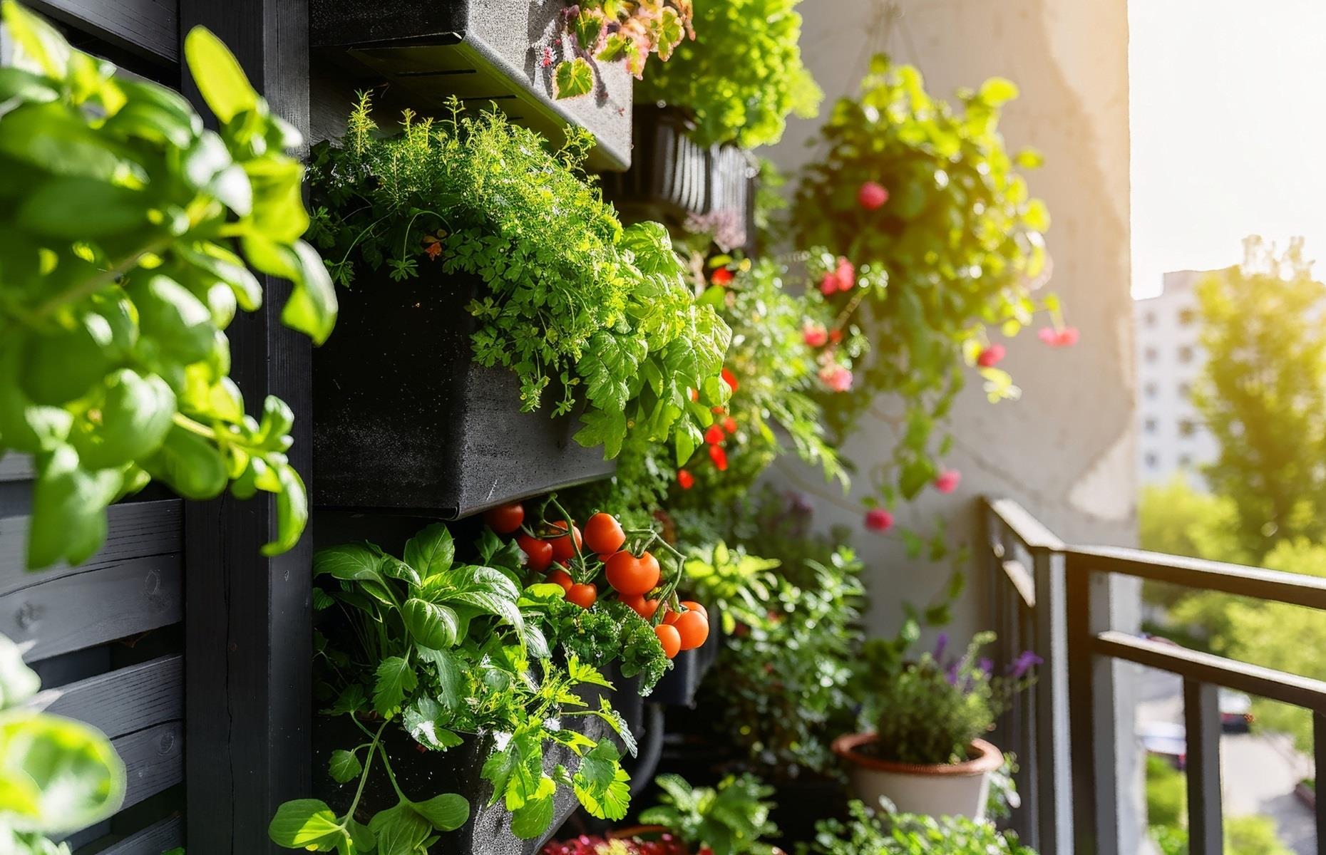 Plant a vertical herb garden