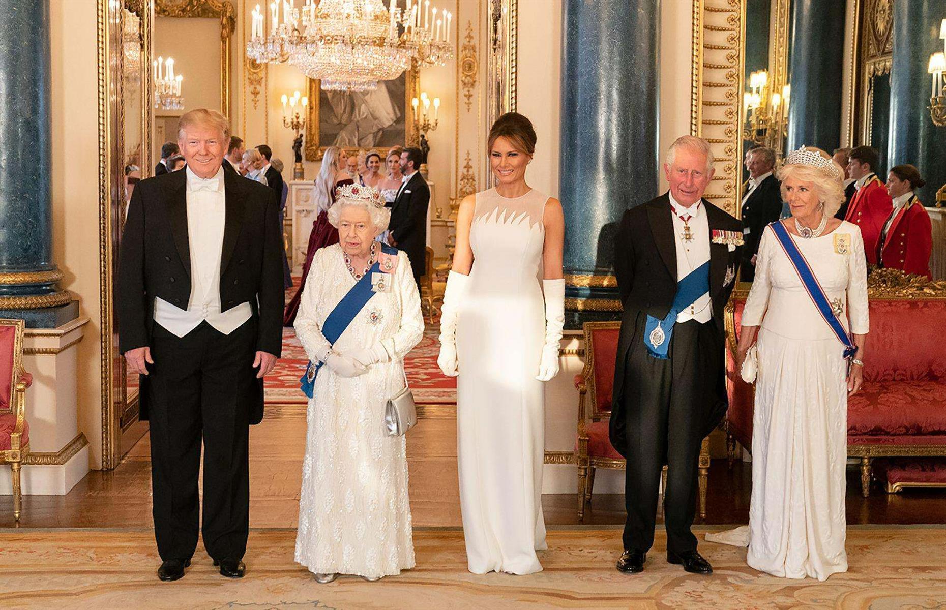 17. US state banquet at Buckingham Palace, 2019