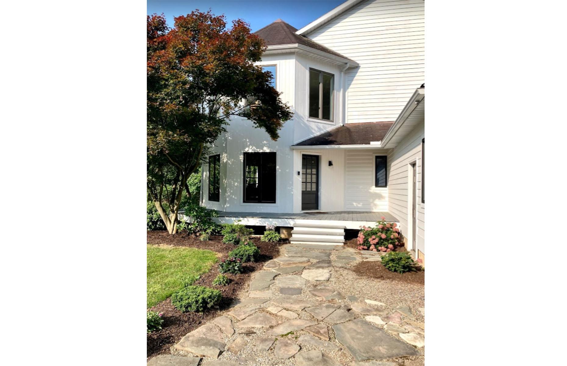 After: the walkway
