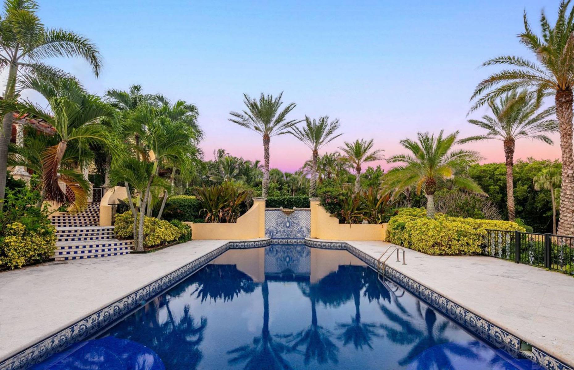 Finca de Larry Ellison en Palm Beach, Florida, EE.UU.