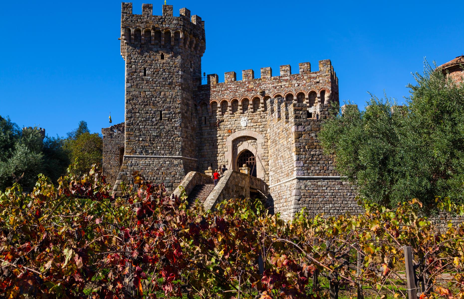 Castello di Amorosa, Napa Valley, California 