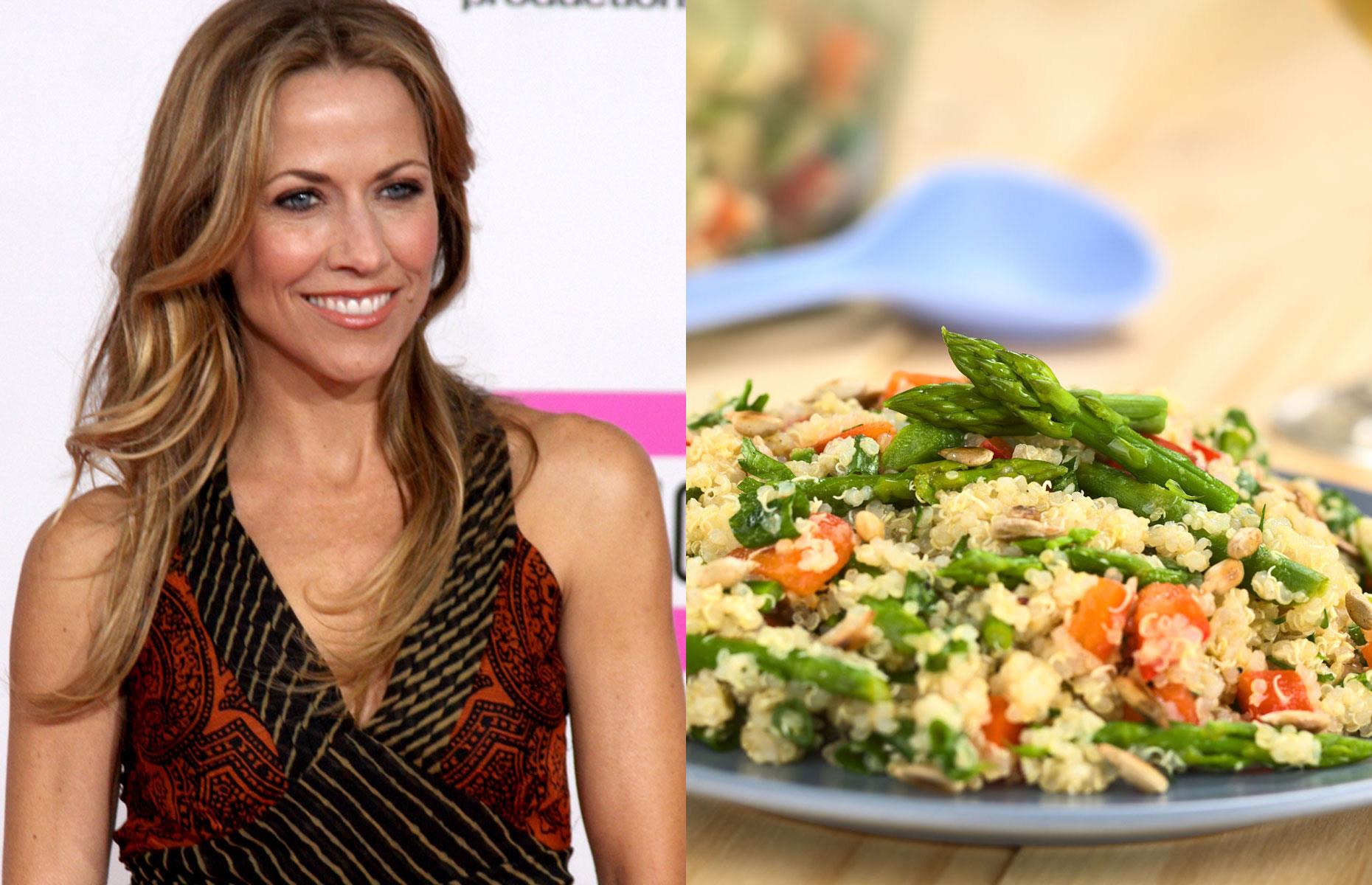 Sheryl Crow’s Roasted Spring Vegetables with Quinoa recipe
