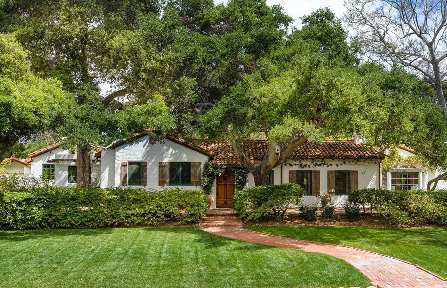 Oprah's Spanish Revival estate, Montecito, California