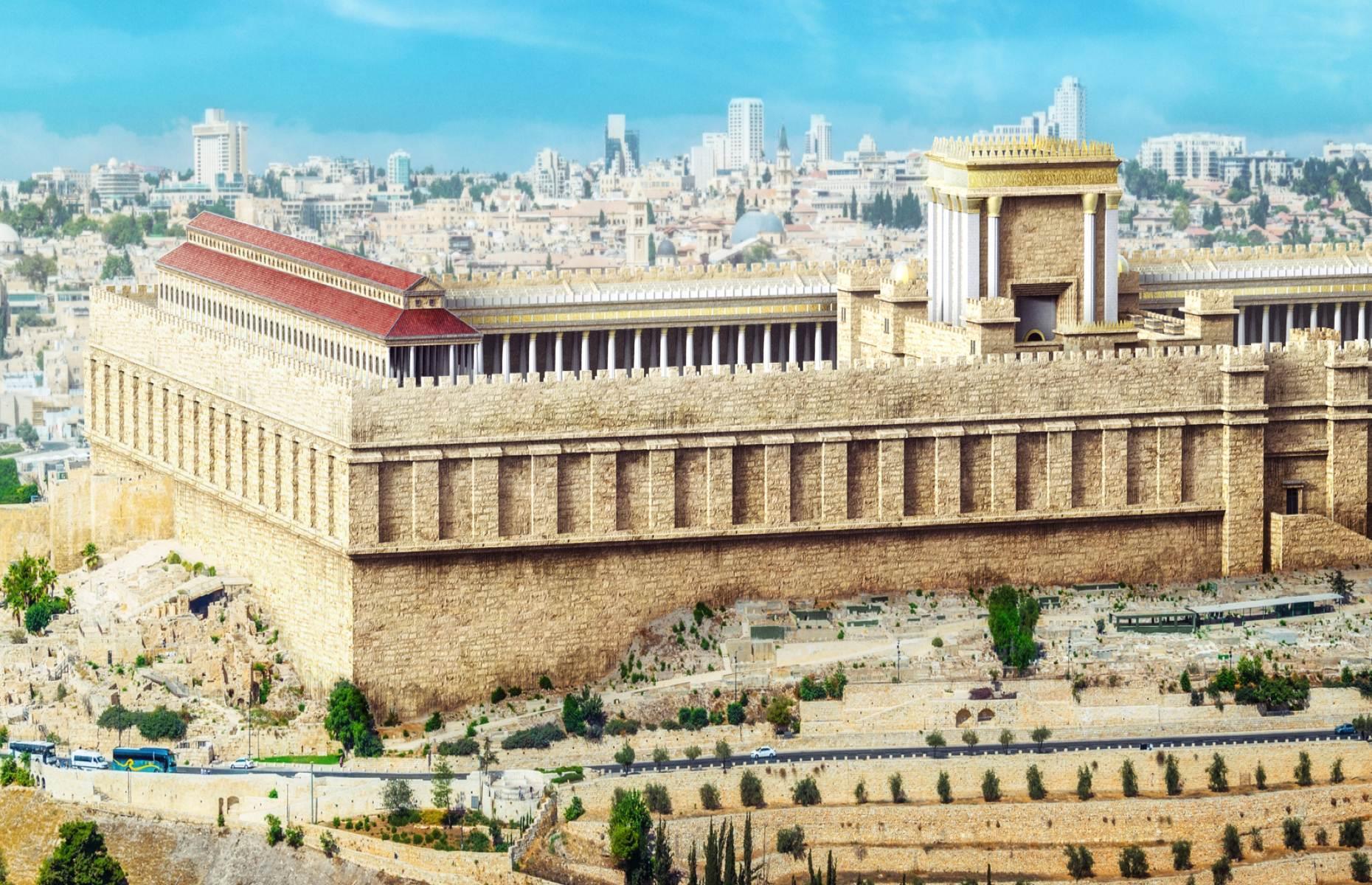 Rekonstruktion: Altstadt von Jerusalem, Israel