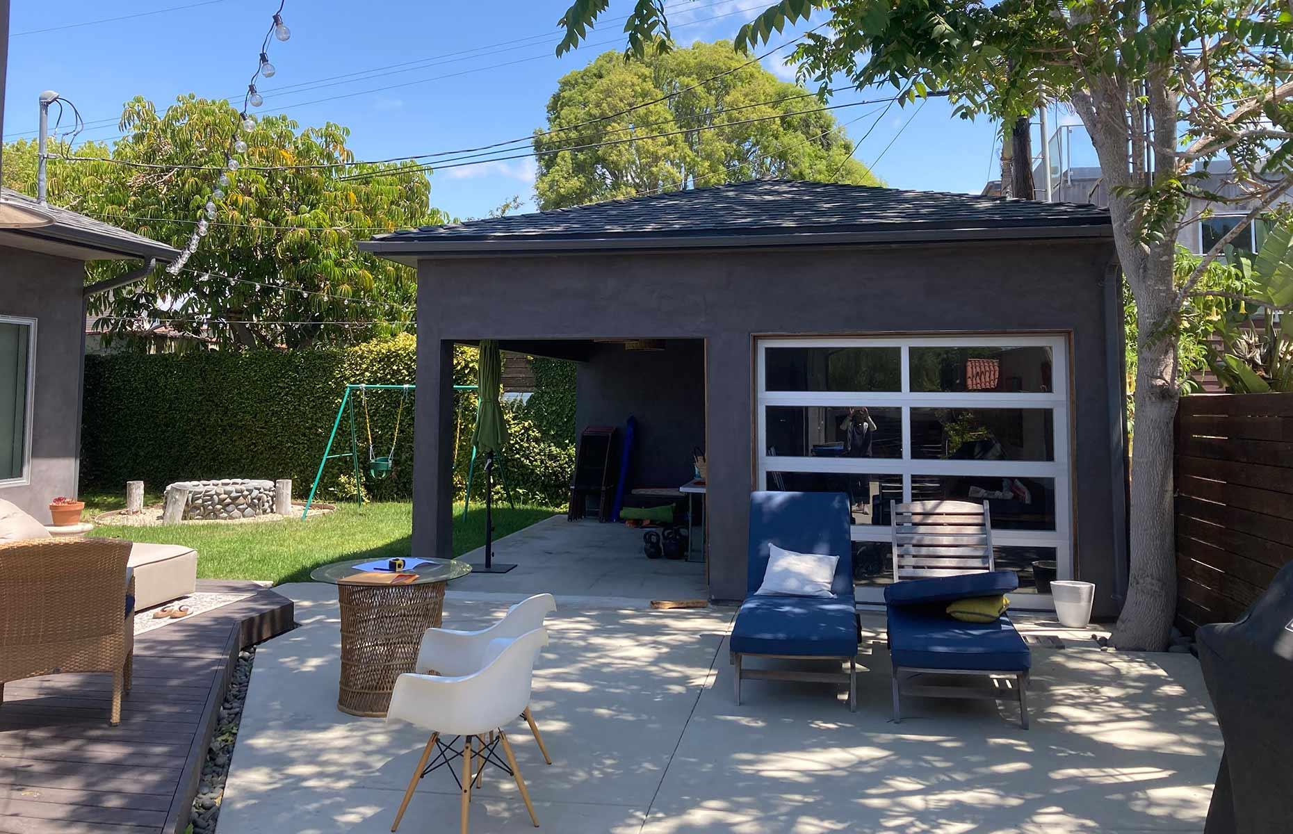 ANTES: Conversión de edificio anexo, Mar Vista, California