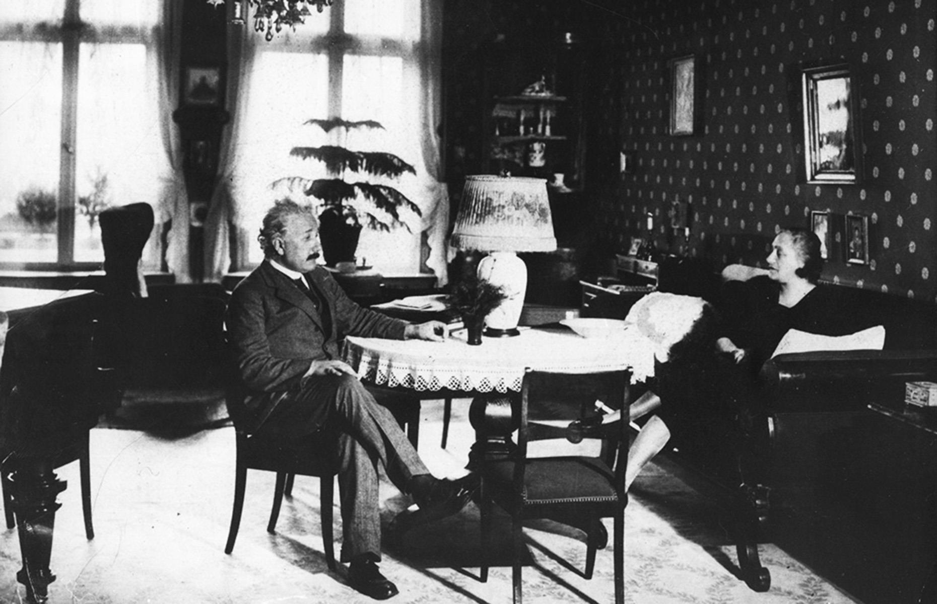 The Einsteins at home near Berlin