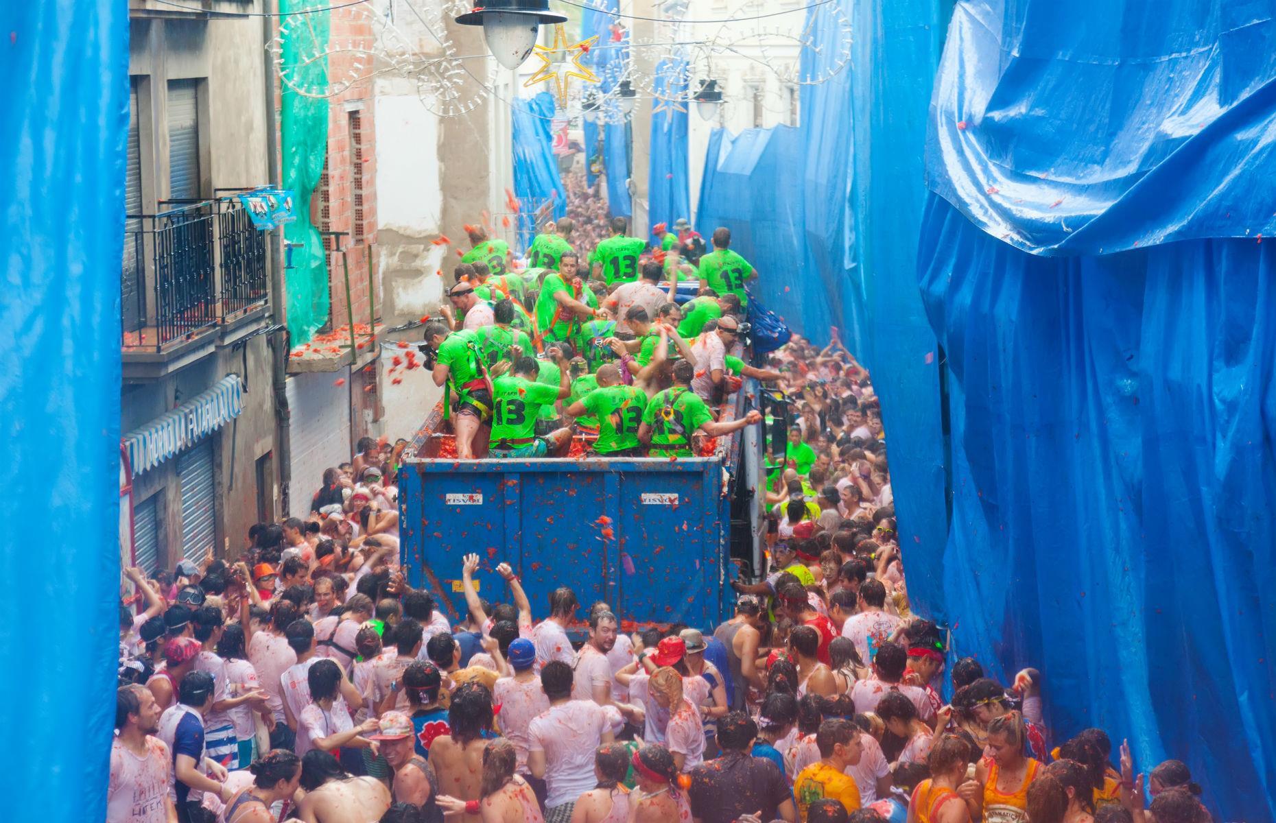 La Tomatina, Buñol, Spain