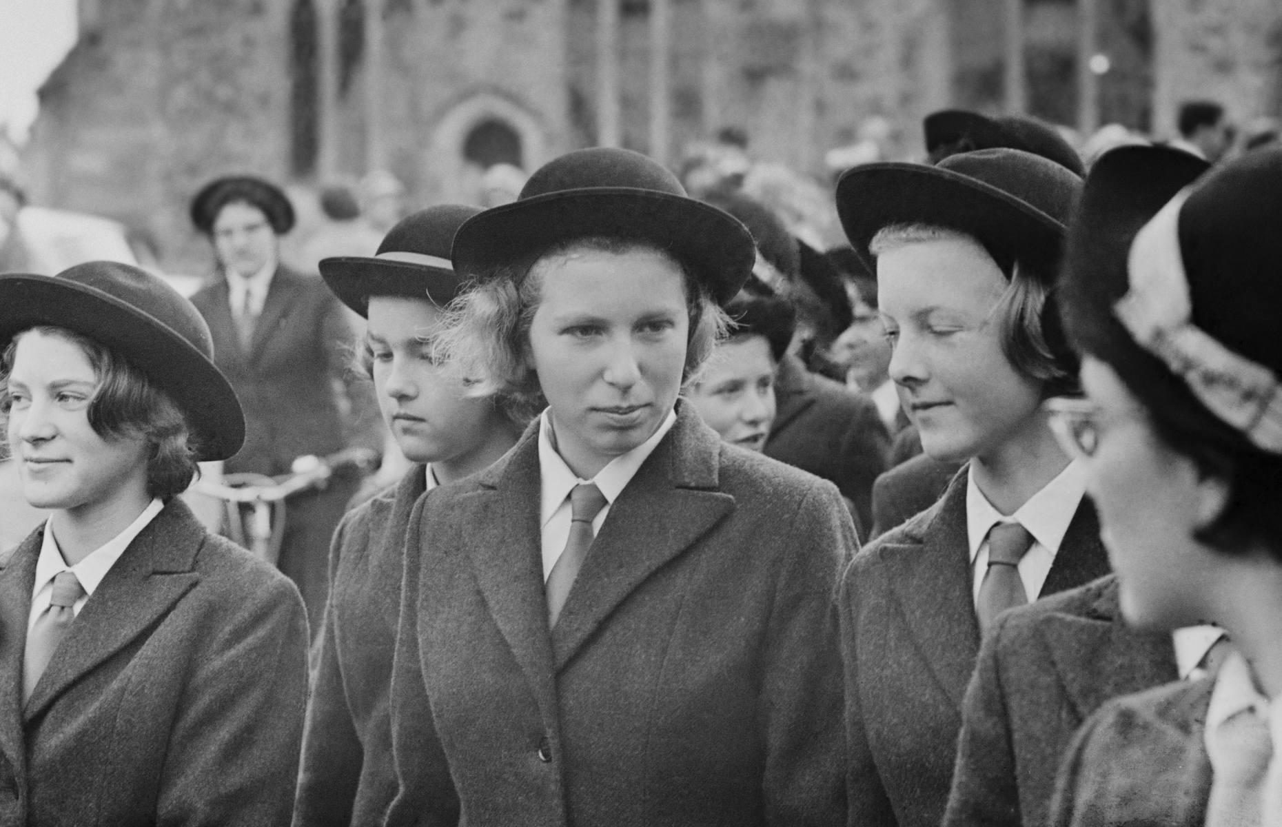 Princess Anne at school