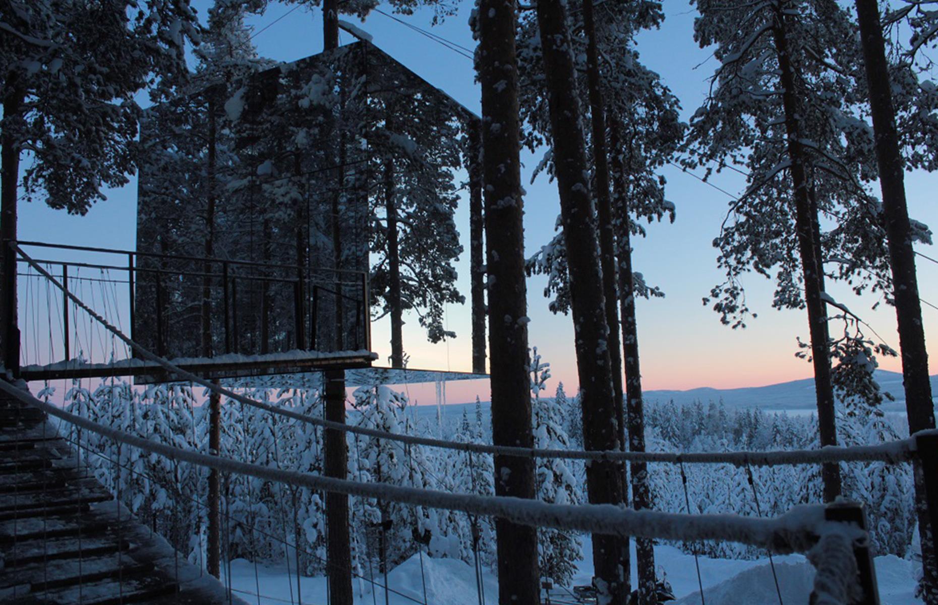 The Mirrorcube, Harads, Sweden