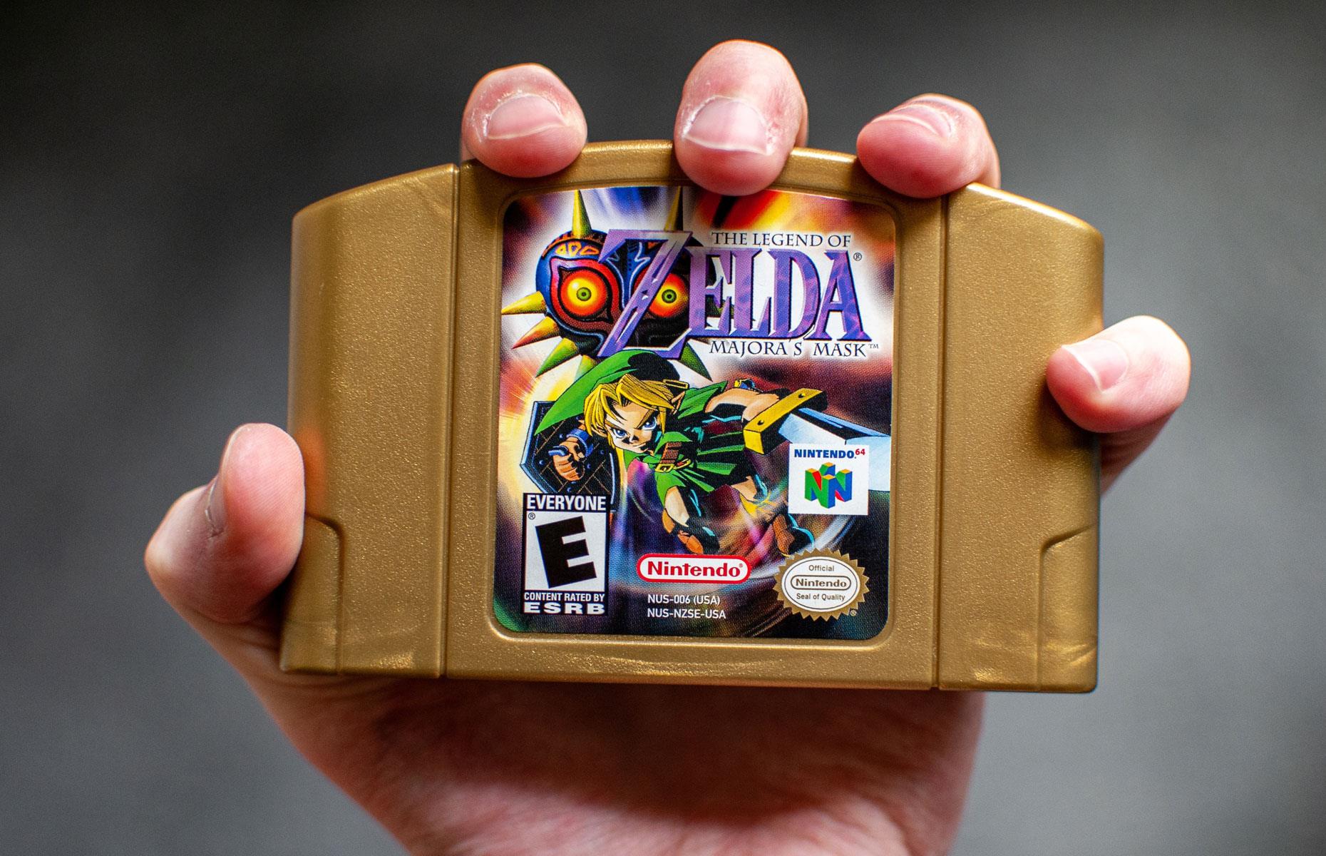 Boxed N64 Zelda Majora's Mask Adventure Set: £3,715.01
