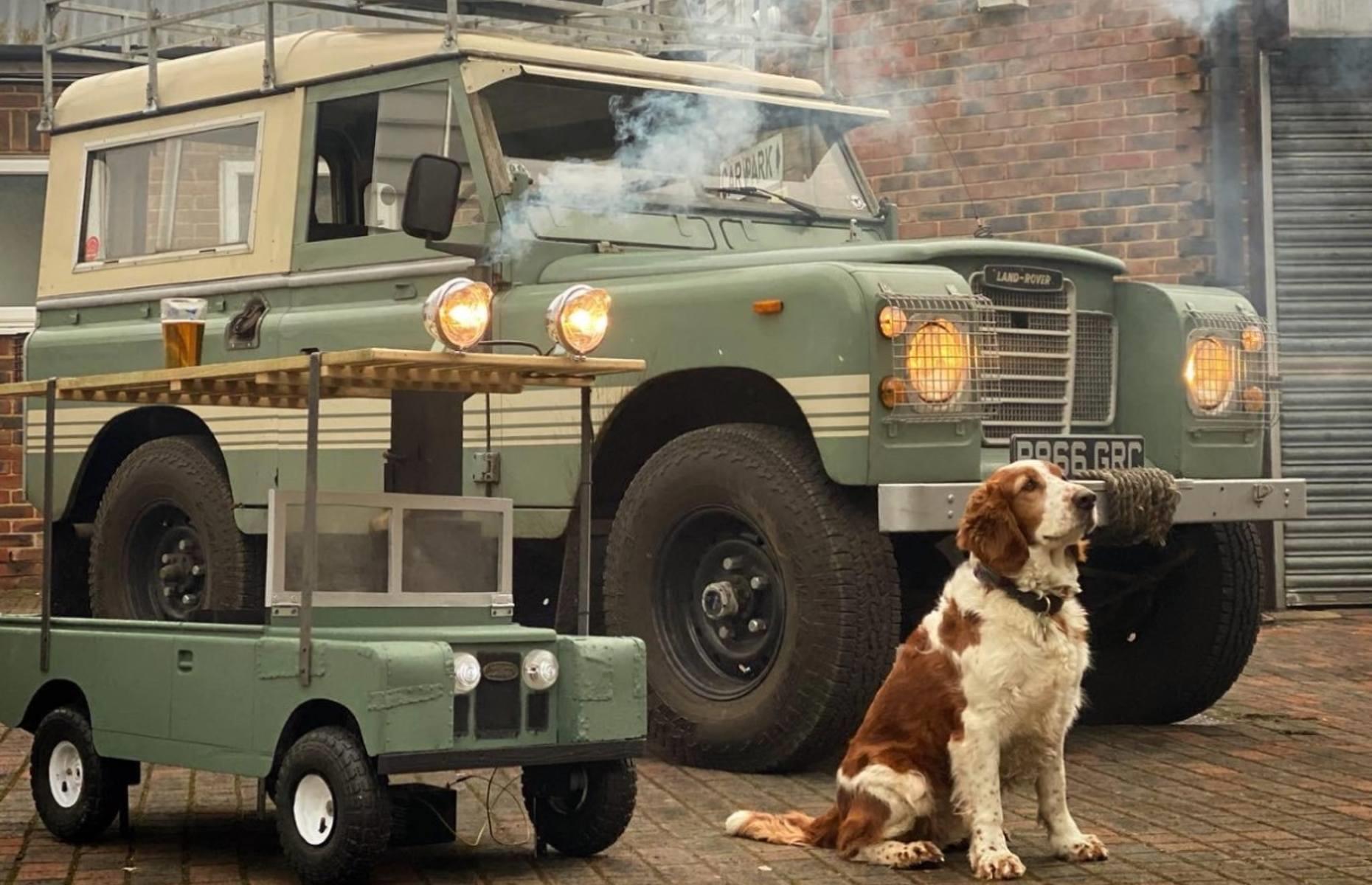 Mutt-sized Land Rover