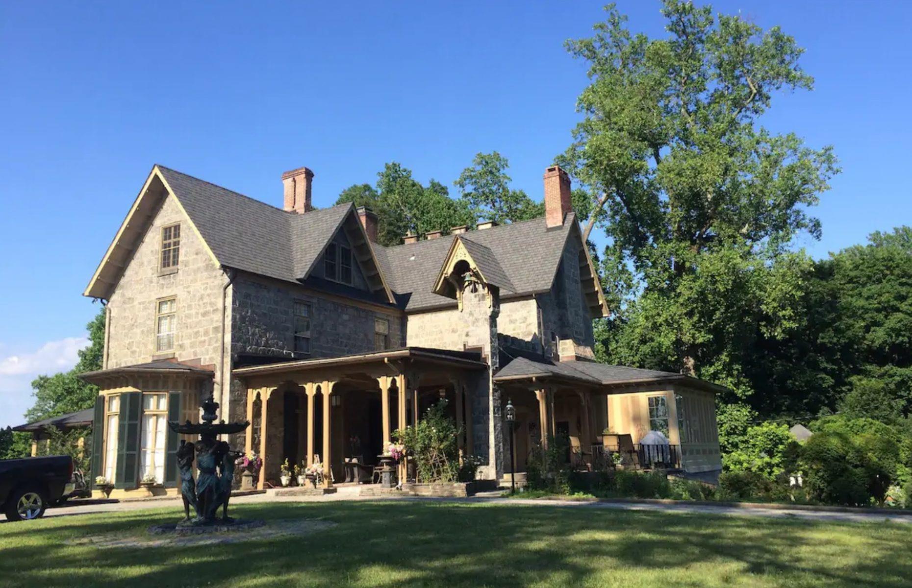 Victorian Gothic Castle, Ellicott City, Maryland, US 
