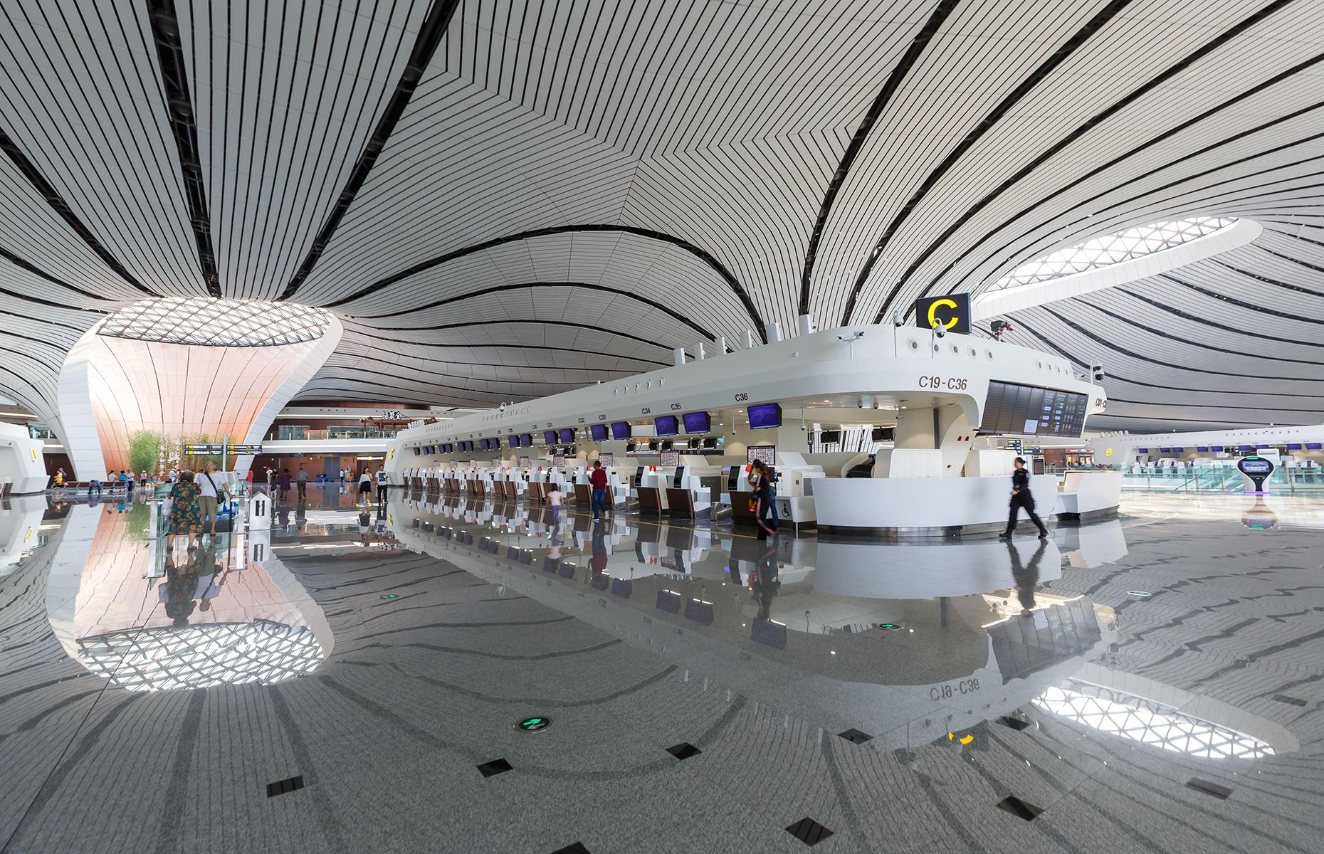 Le plus grand terminal d’aéroport