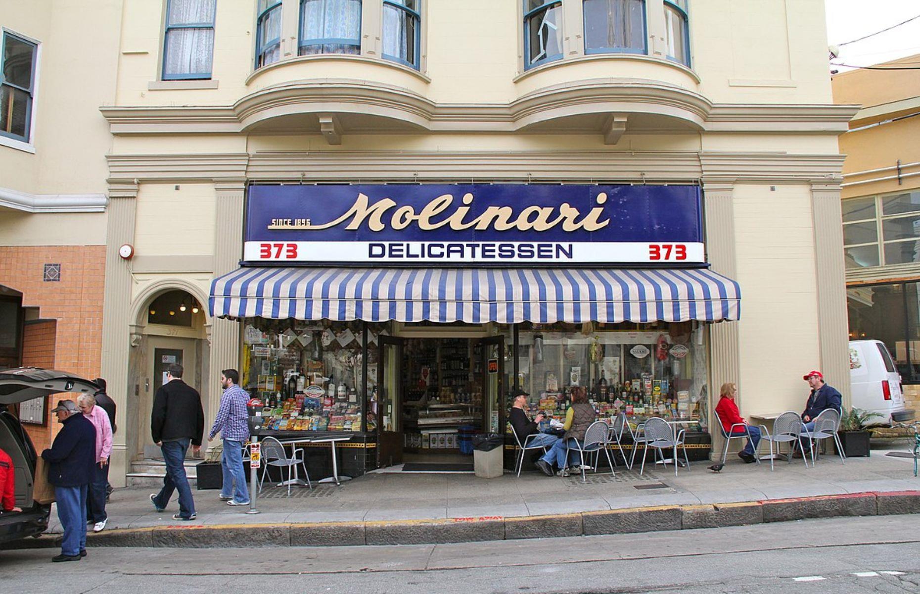 California: Molinari Delicatessen, San Francisco 