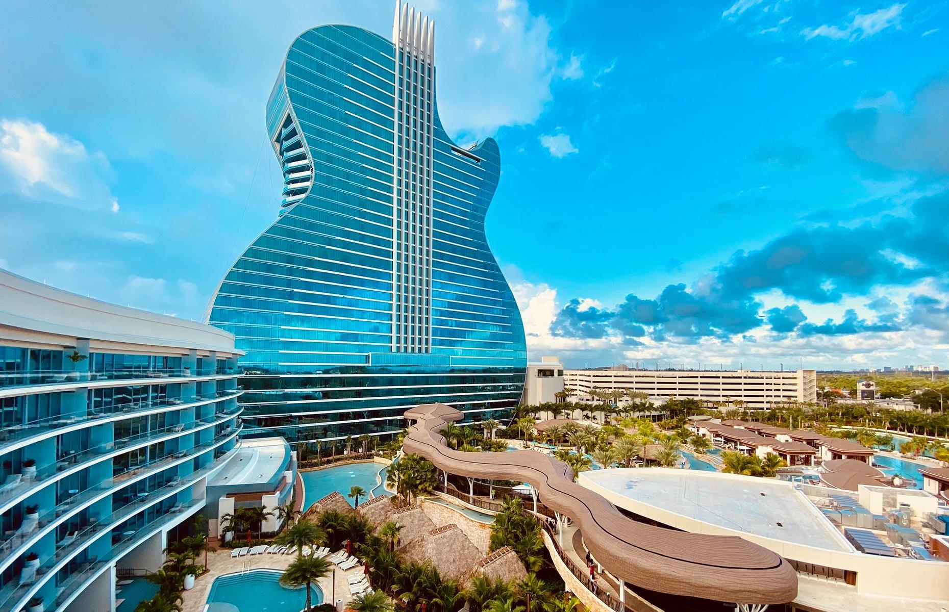 The Guitar Hotel at Seminole Hard Rock Hollywood, Florida, USA