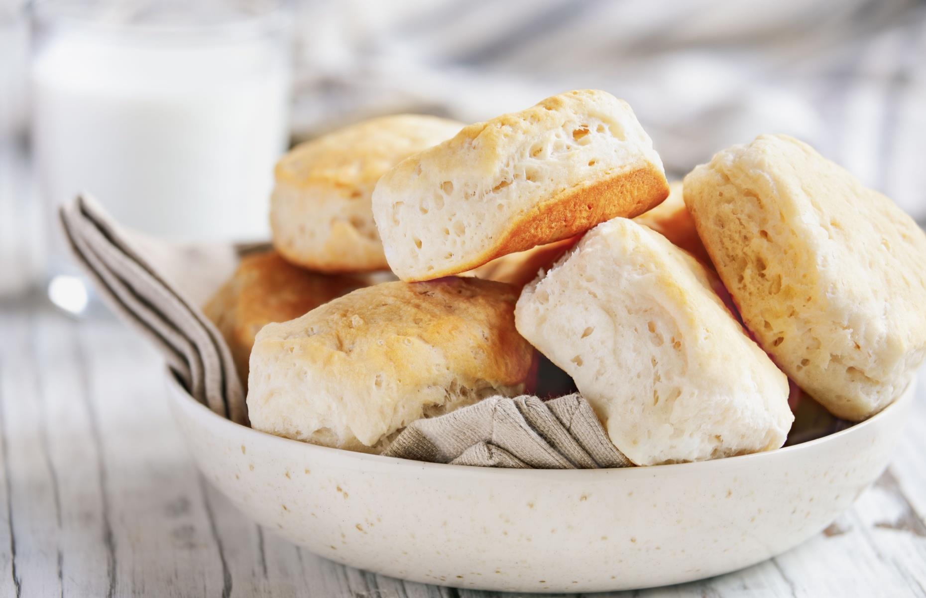 North Carolina: biscuits (with anything)