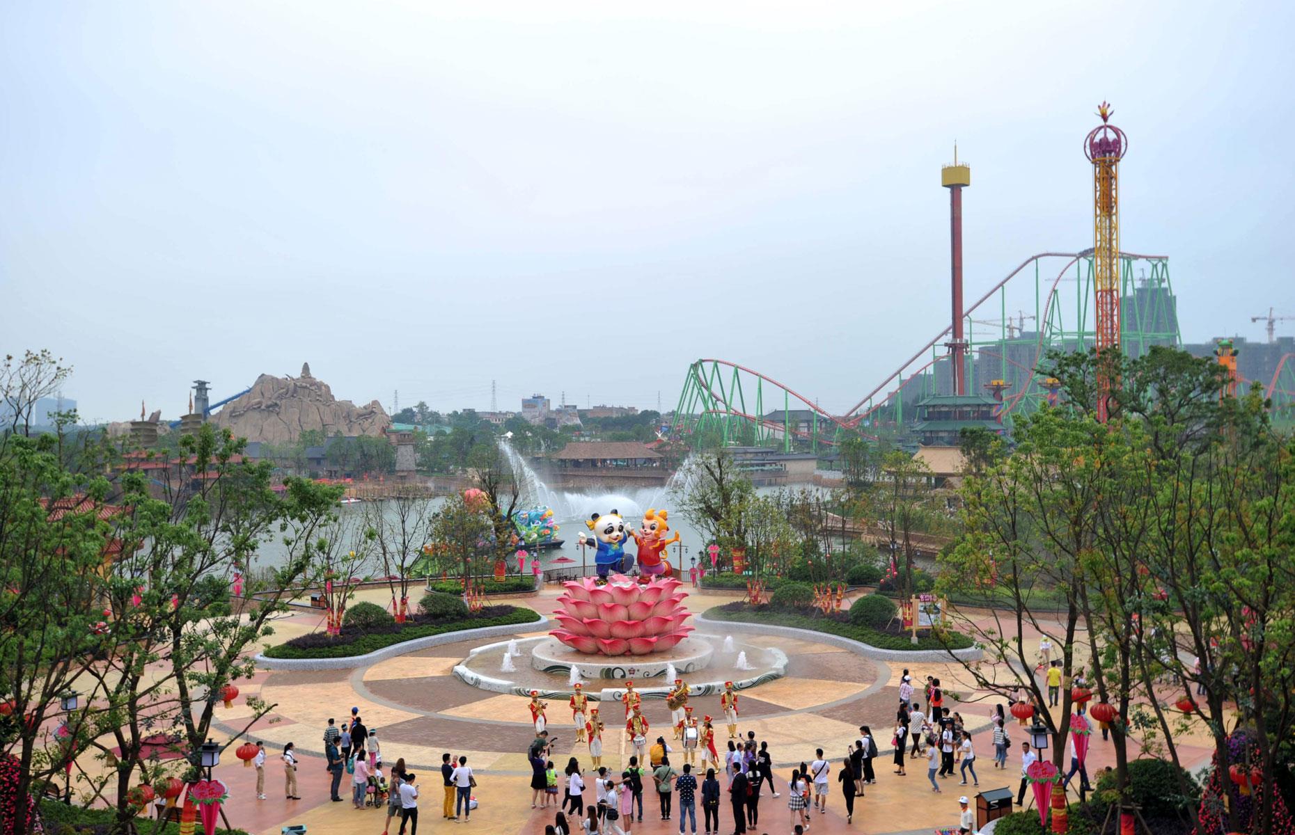 First Dalian Wanda theme park