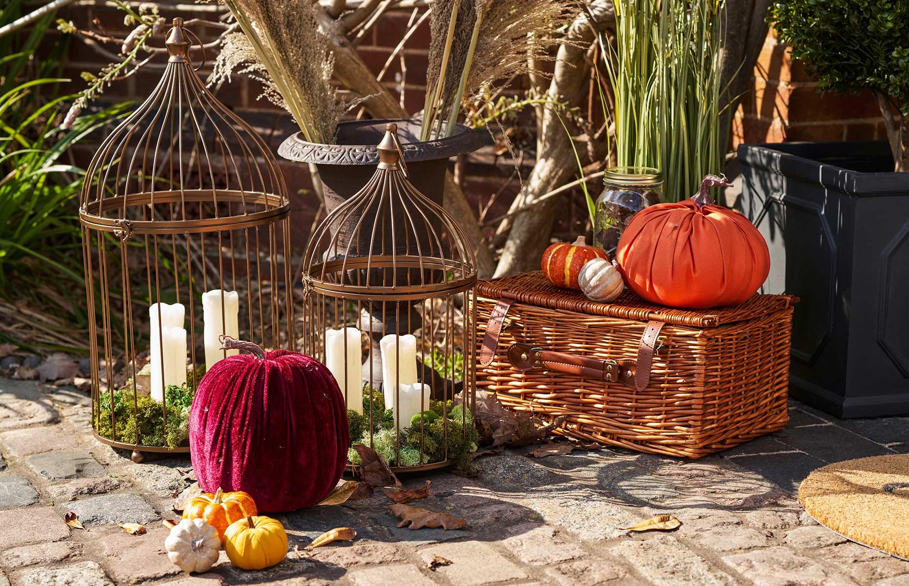 Create birdcage lanterns