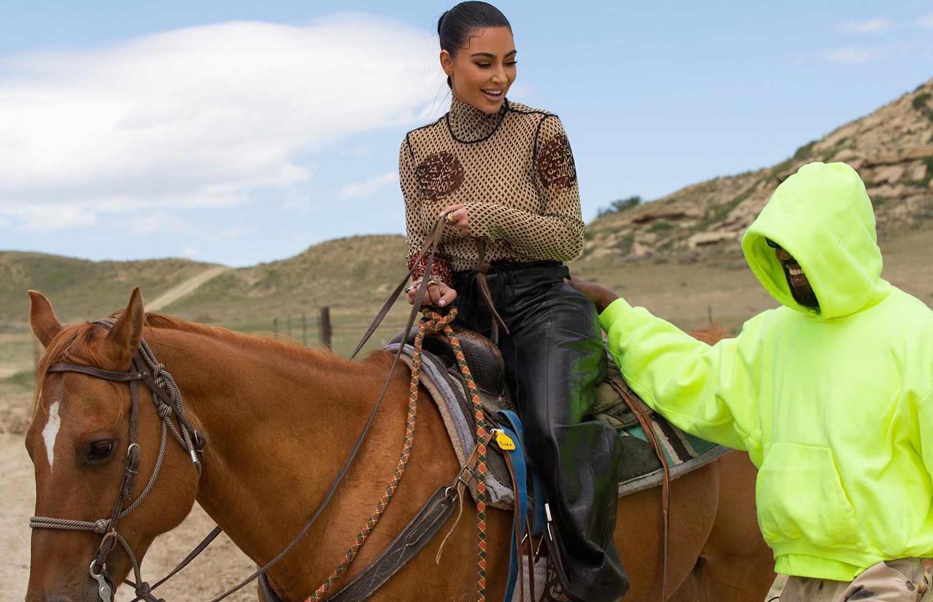 Kanye's Wyoming ranch retreat