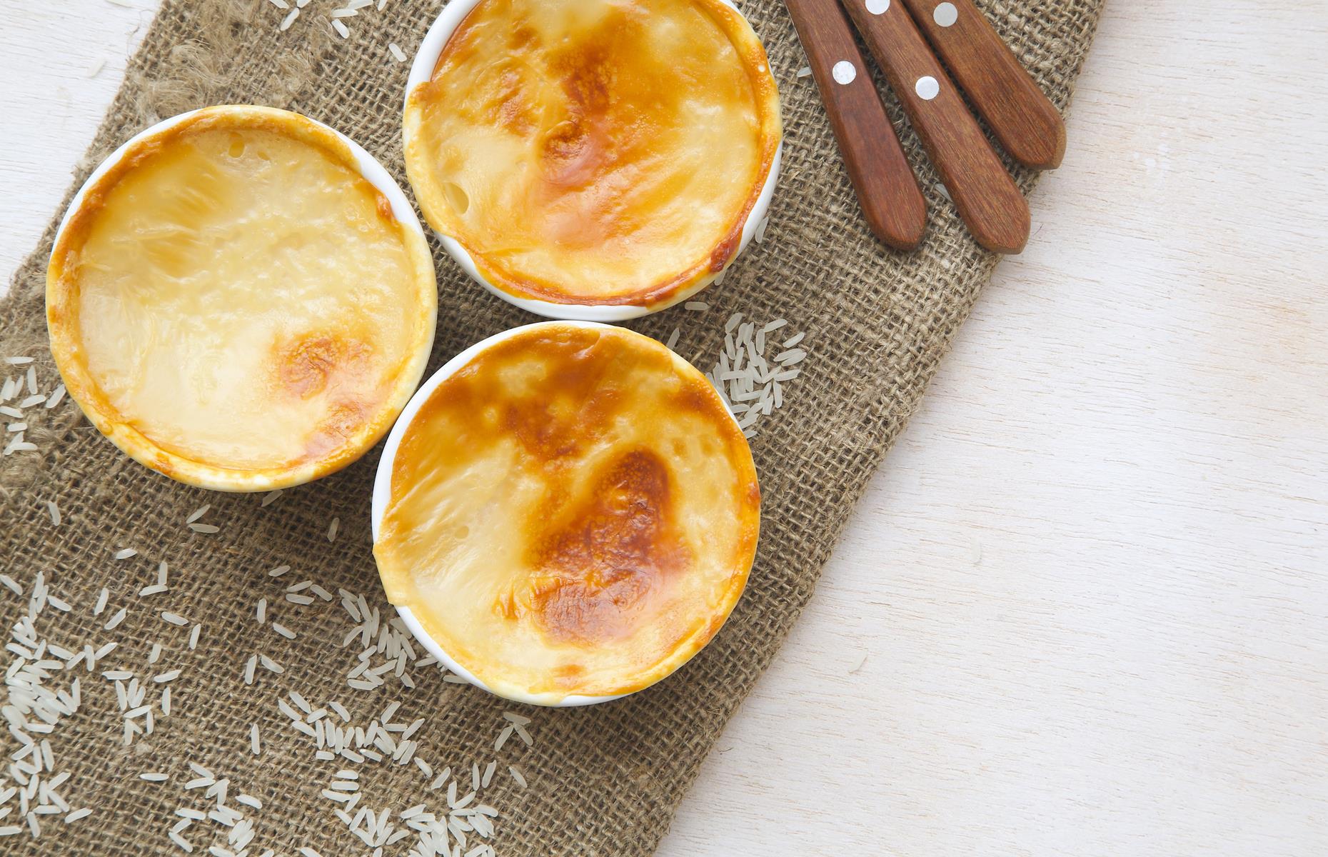 Classic rice pudding