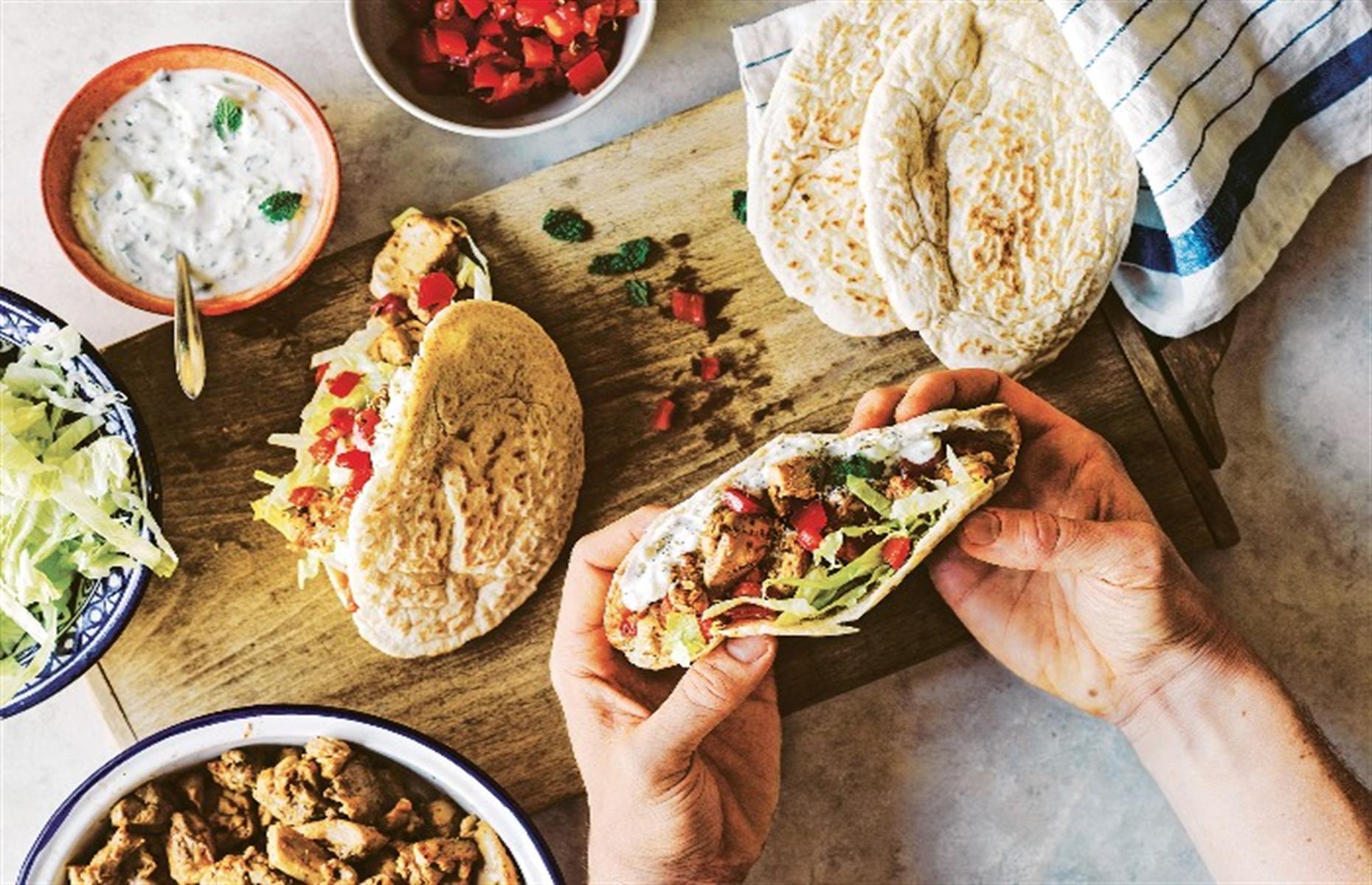 Chicken gyros
