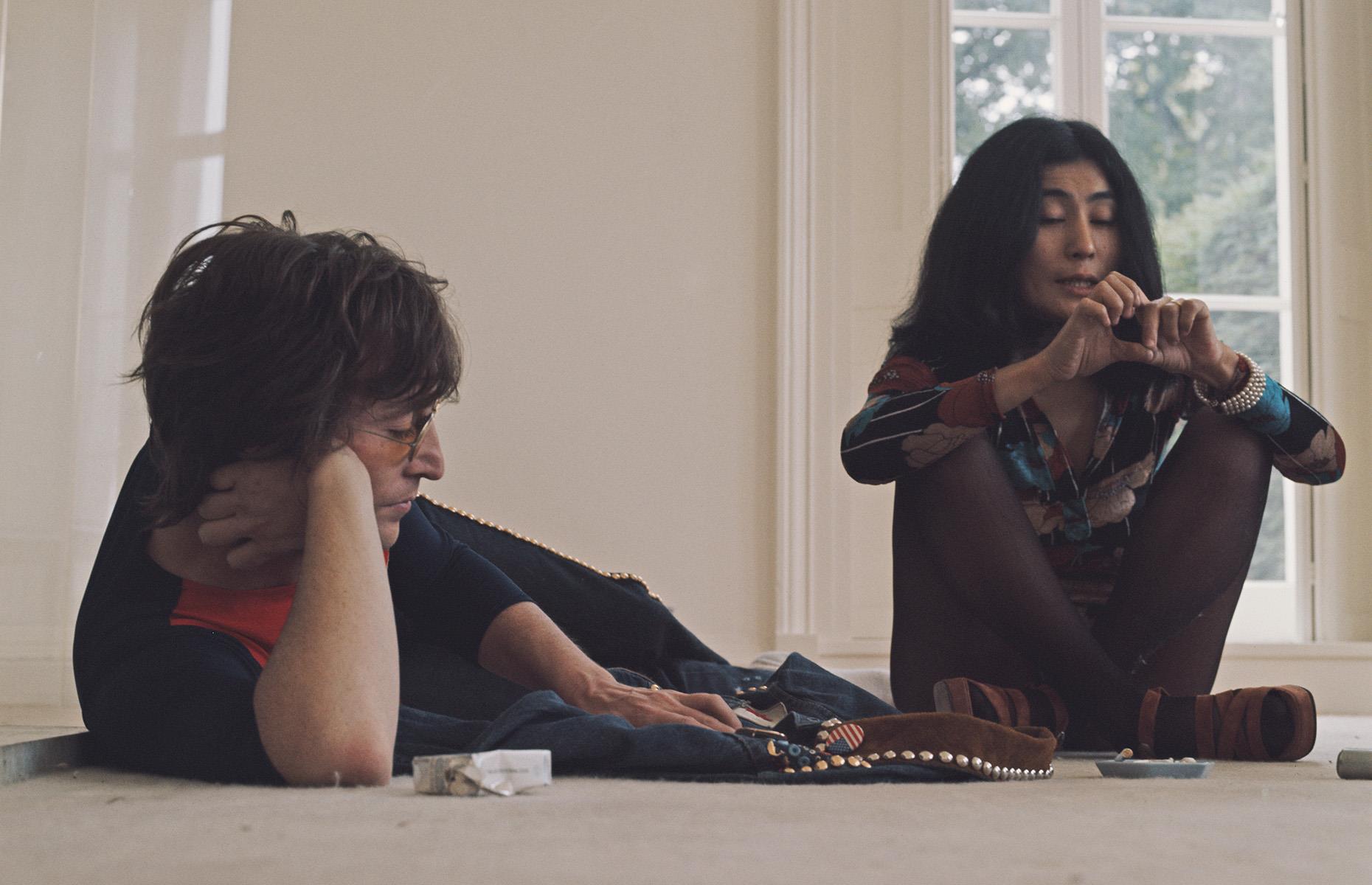 John and Yoko at Tittenhurst Park