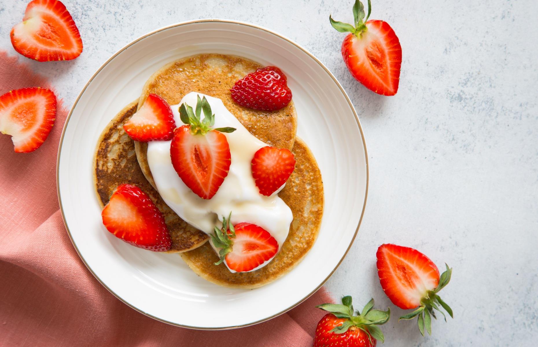 Delaware: strawberry pancakes