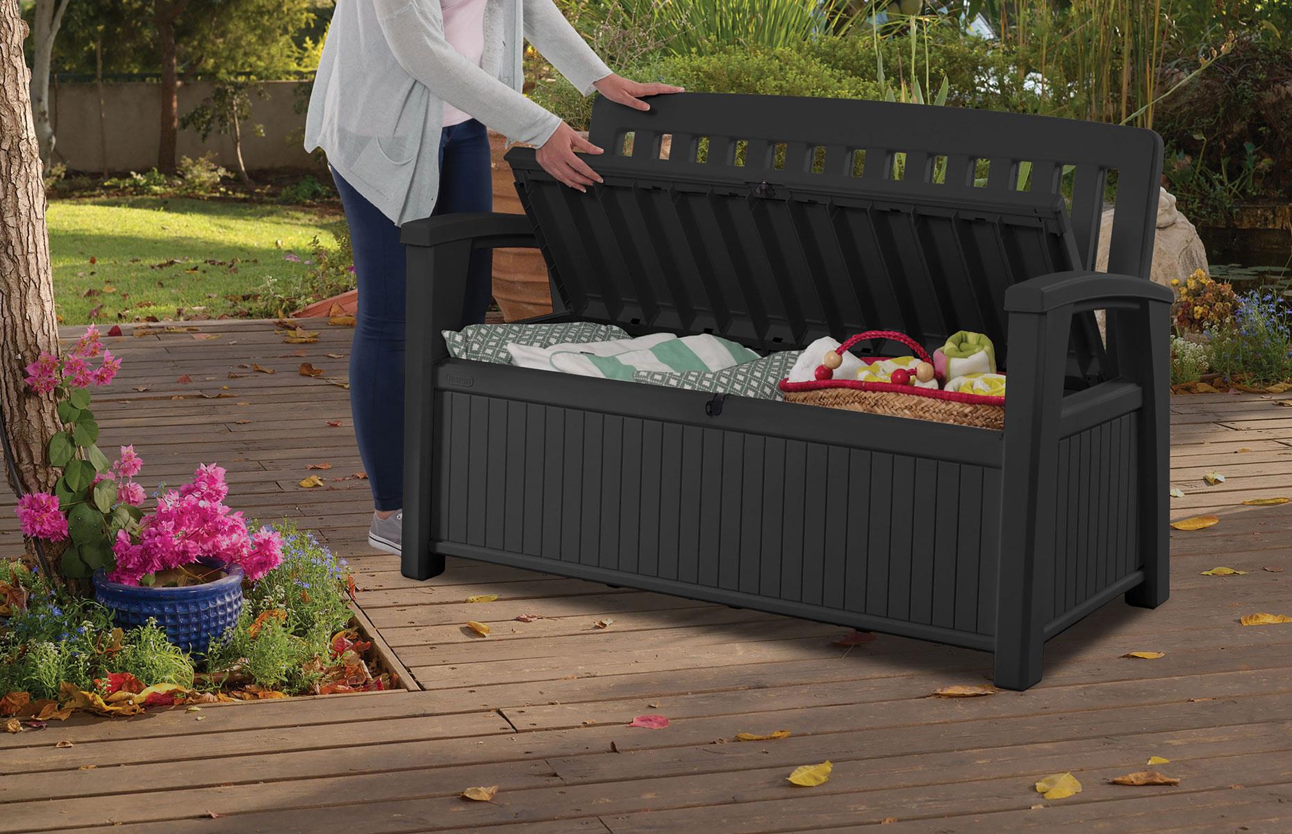 Add bench storage