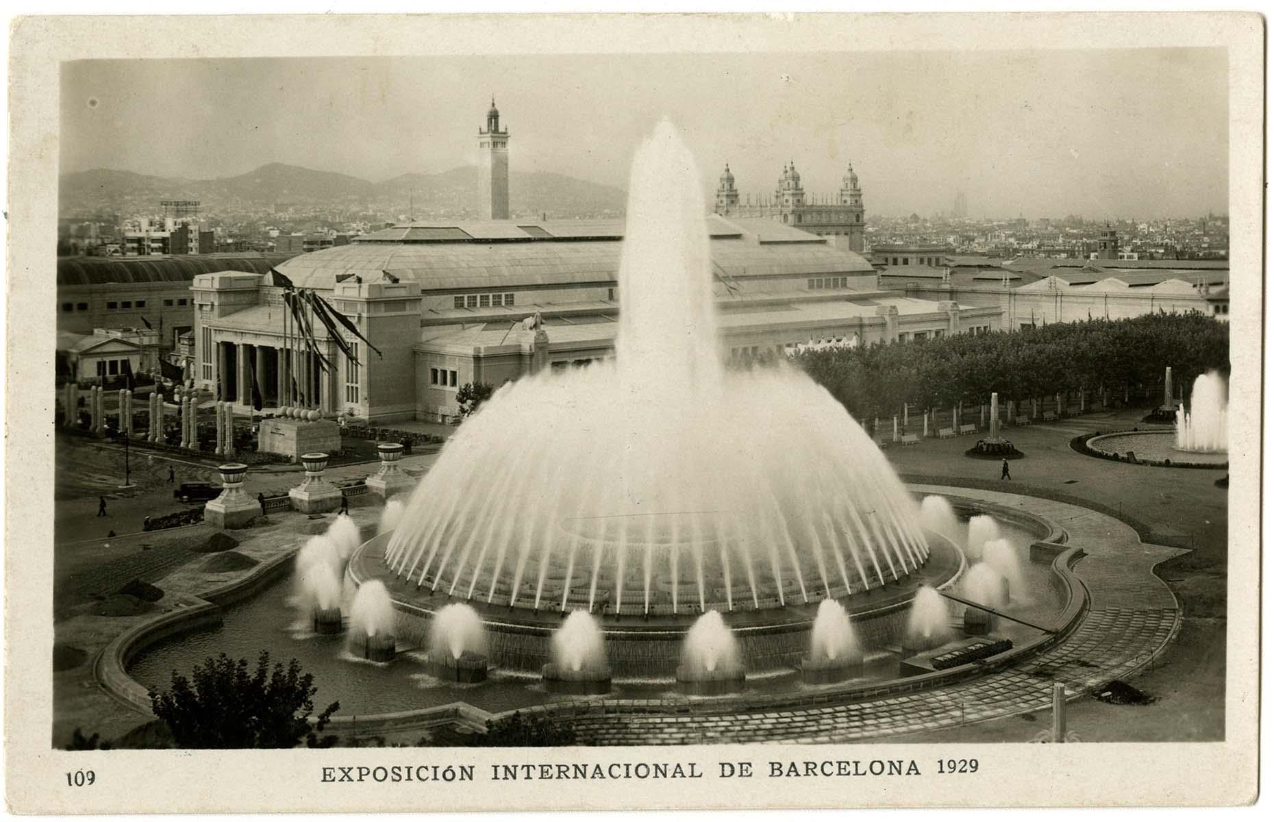 1929: Magic Fountain of Montjuïc, Barcelona, Spain